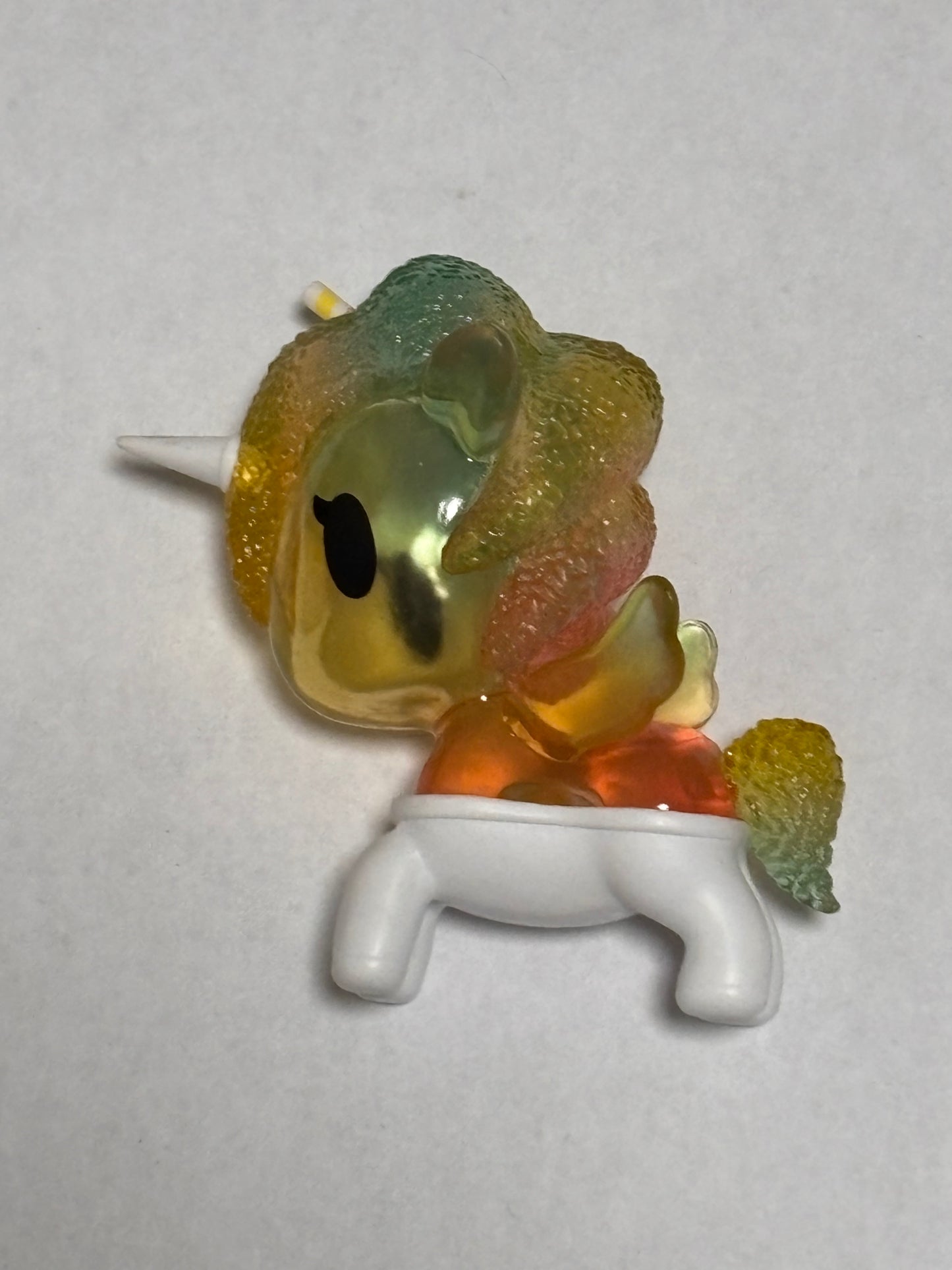 Tokidoki Capsule Cuties Unicorno Unicorn Frozen Treats Series Rainbow Snow Mini Vinyl Figure 3” Anime