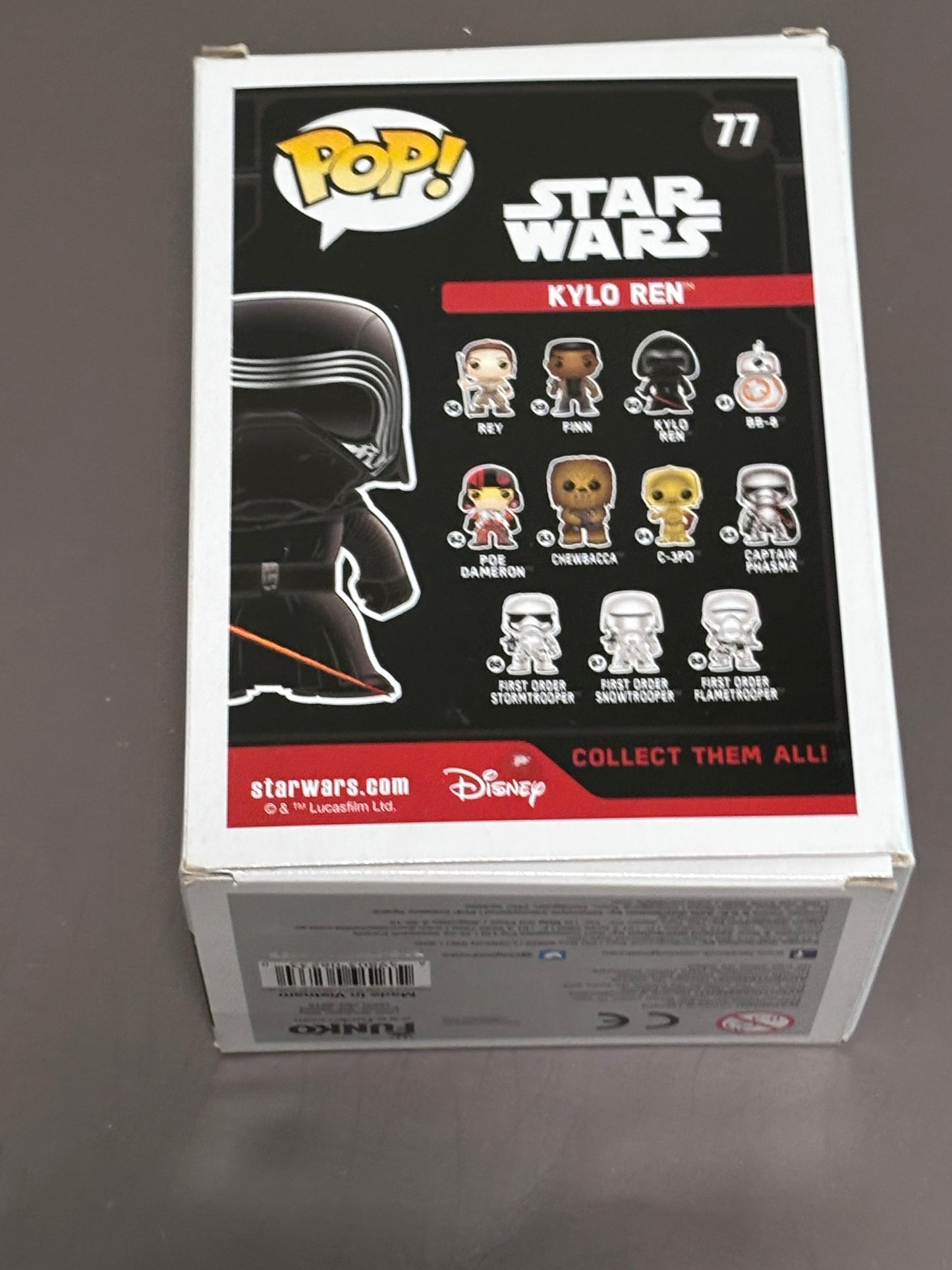 Funko Pop Star Wars Kylo Ren 77 Target Exclusive New Funko Pop Kylo Ren 77