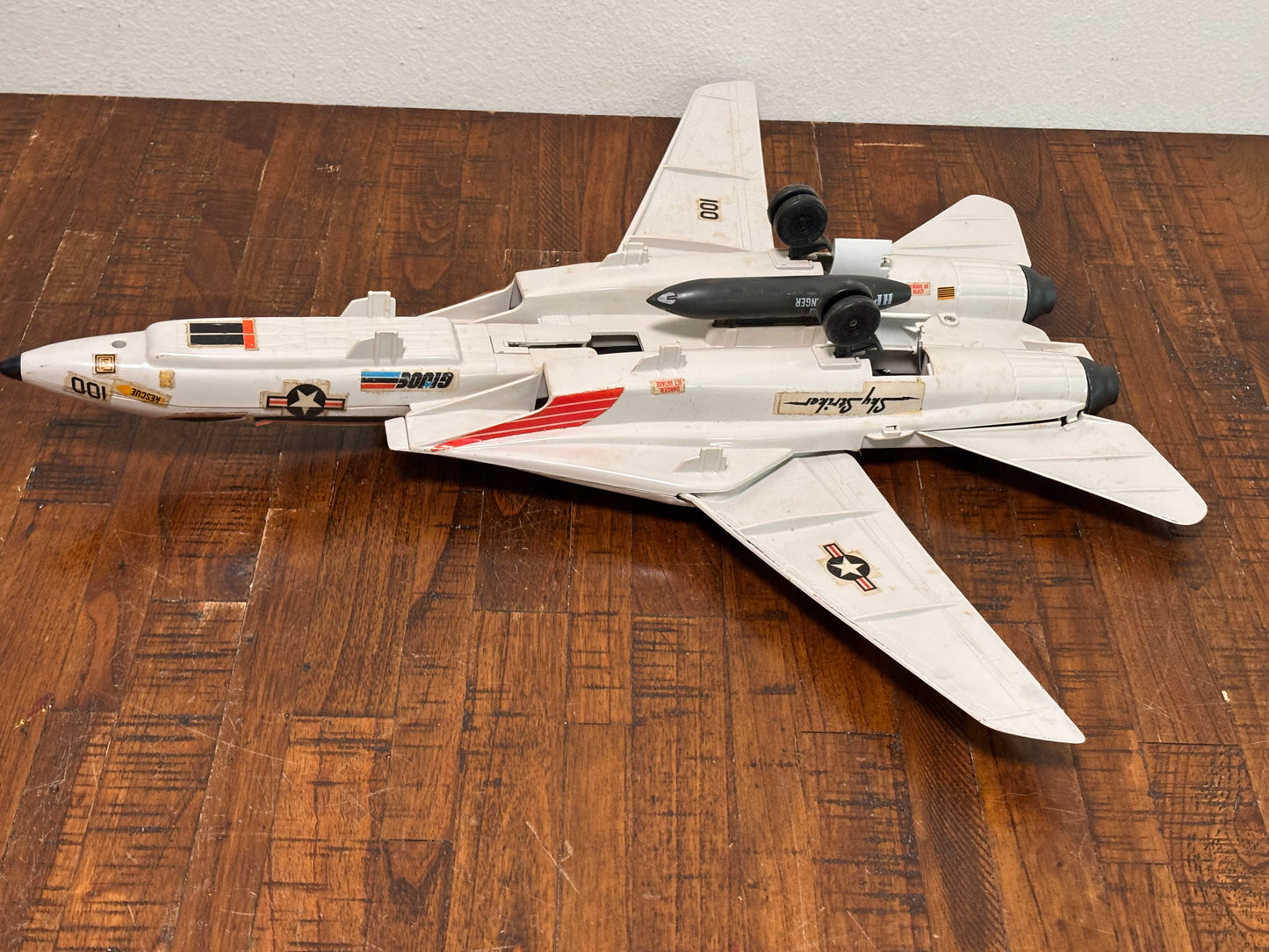 Vintage 1983 GI Joe Hasbro Jet Skystriker XP-14F Authentic Original ARAH 1980s
