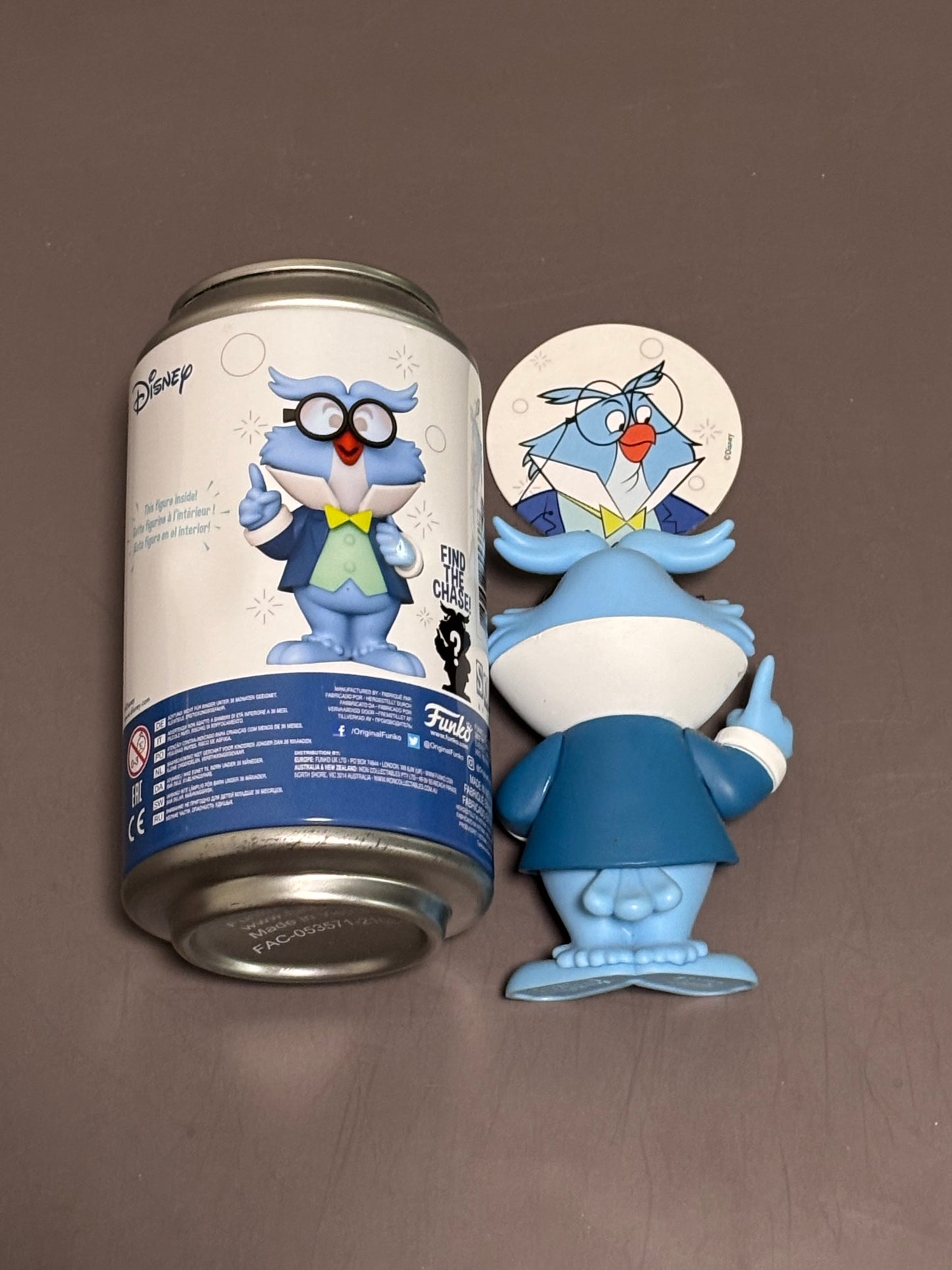 Funko Soda Professor Owl Disney Adventures in Music Vinyl Figure Common /6250