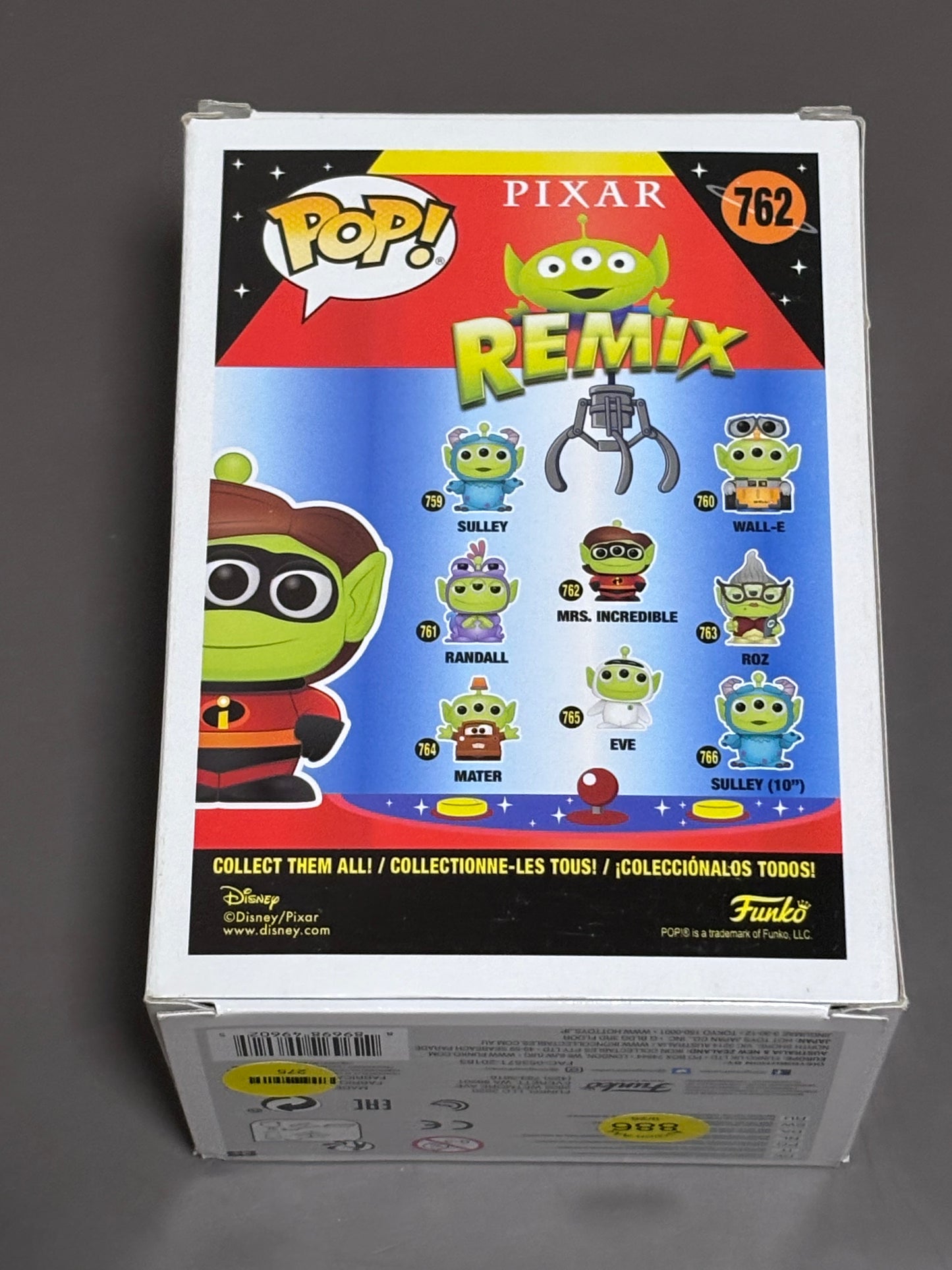 Funko Pop! Disney Pixar Mrs. Incredible Alien Remix #762 Vinyl Figure - New