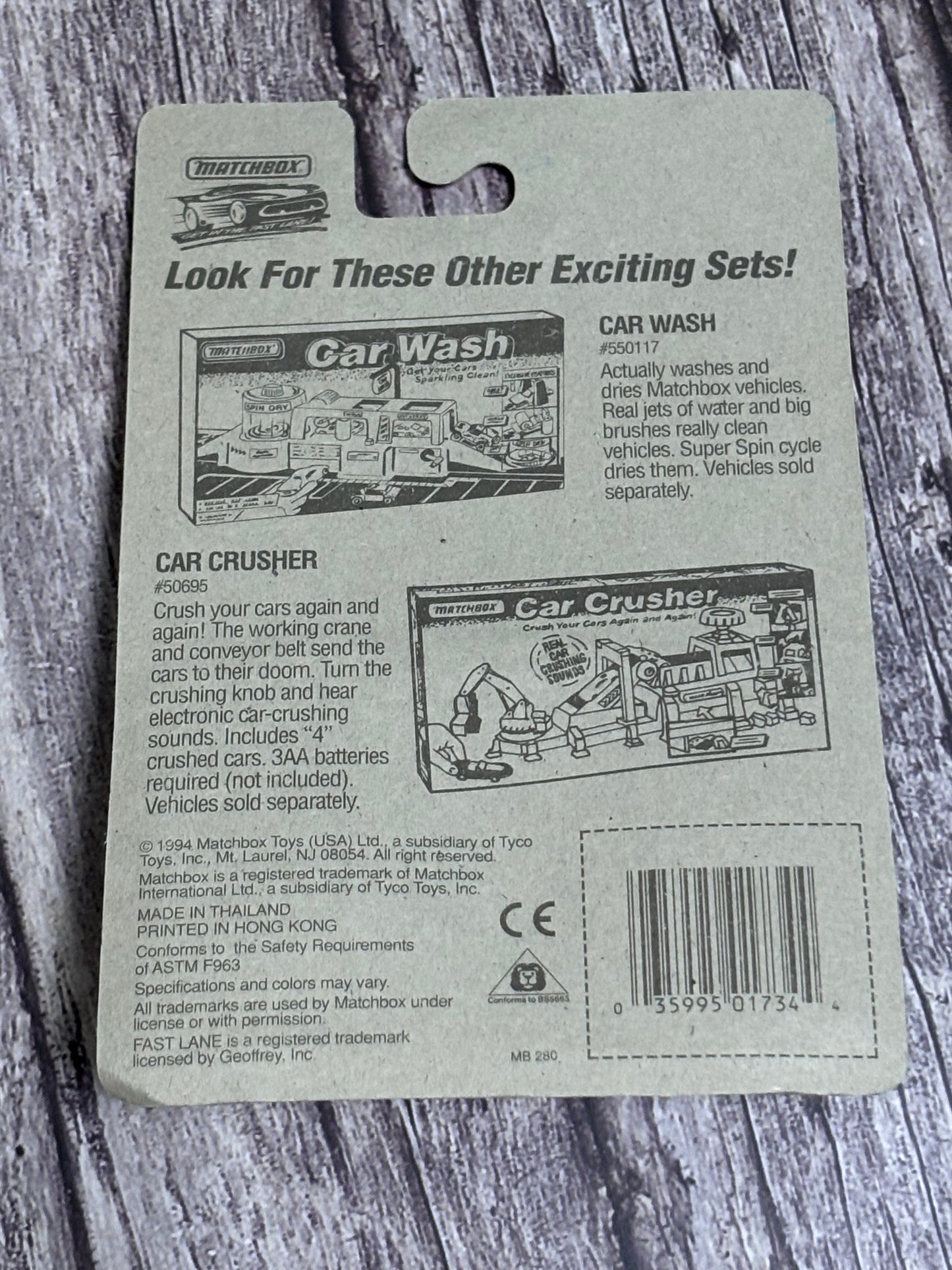 Matchbox Prowler 1995 Super FastDiecast Car #34 Purple 1:64 New Diecast