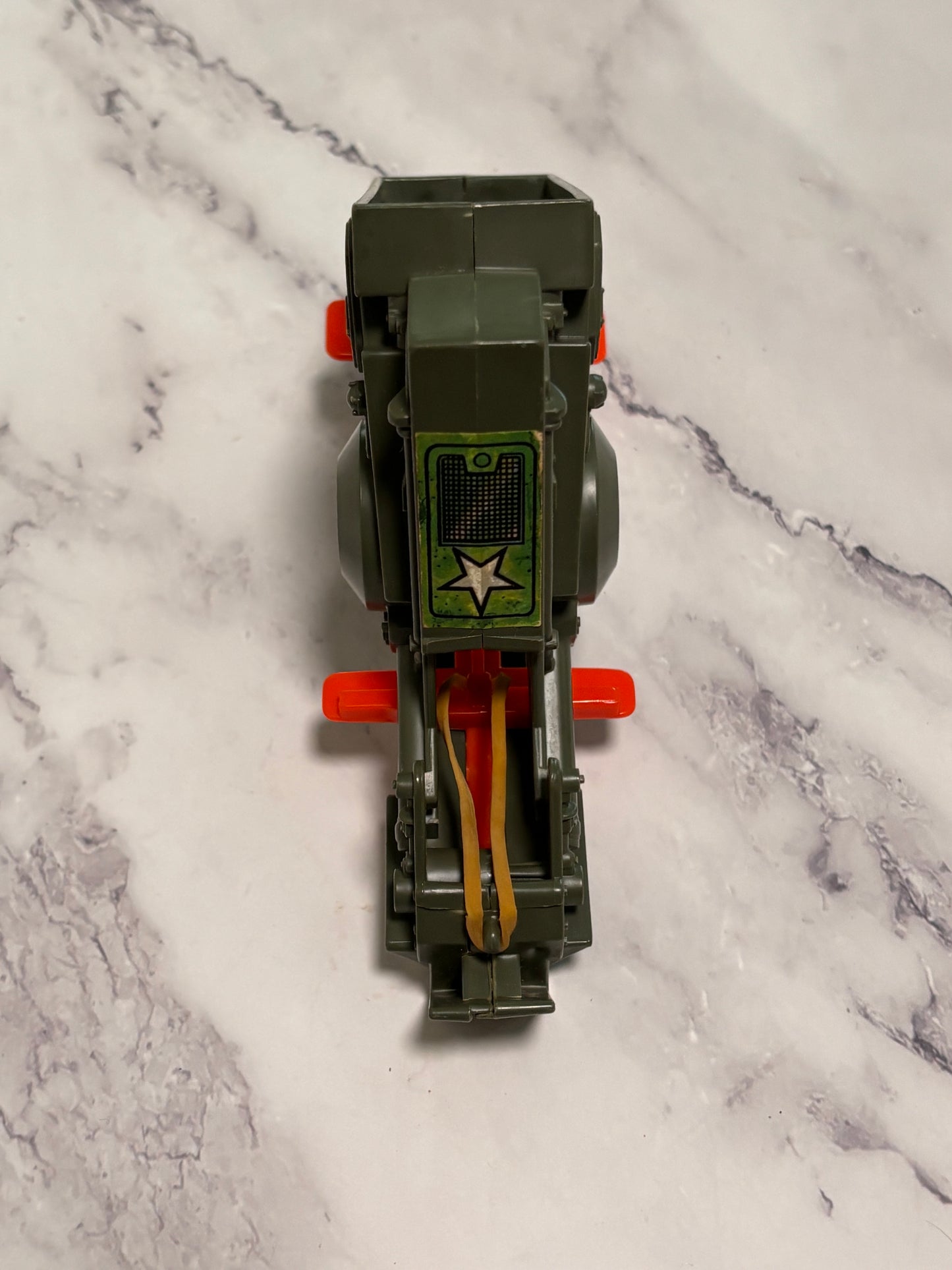 Vintage 1982 Hasbro GI Joe Cobra Battle Game Dart Missile Launcher Green M-3342