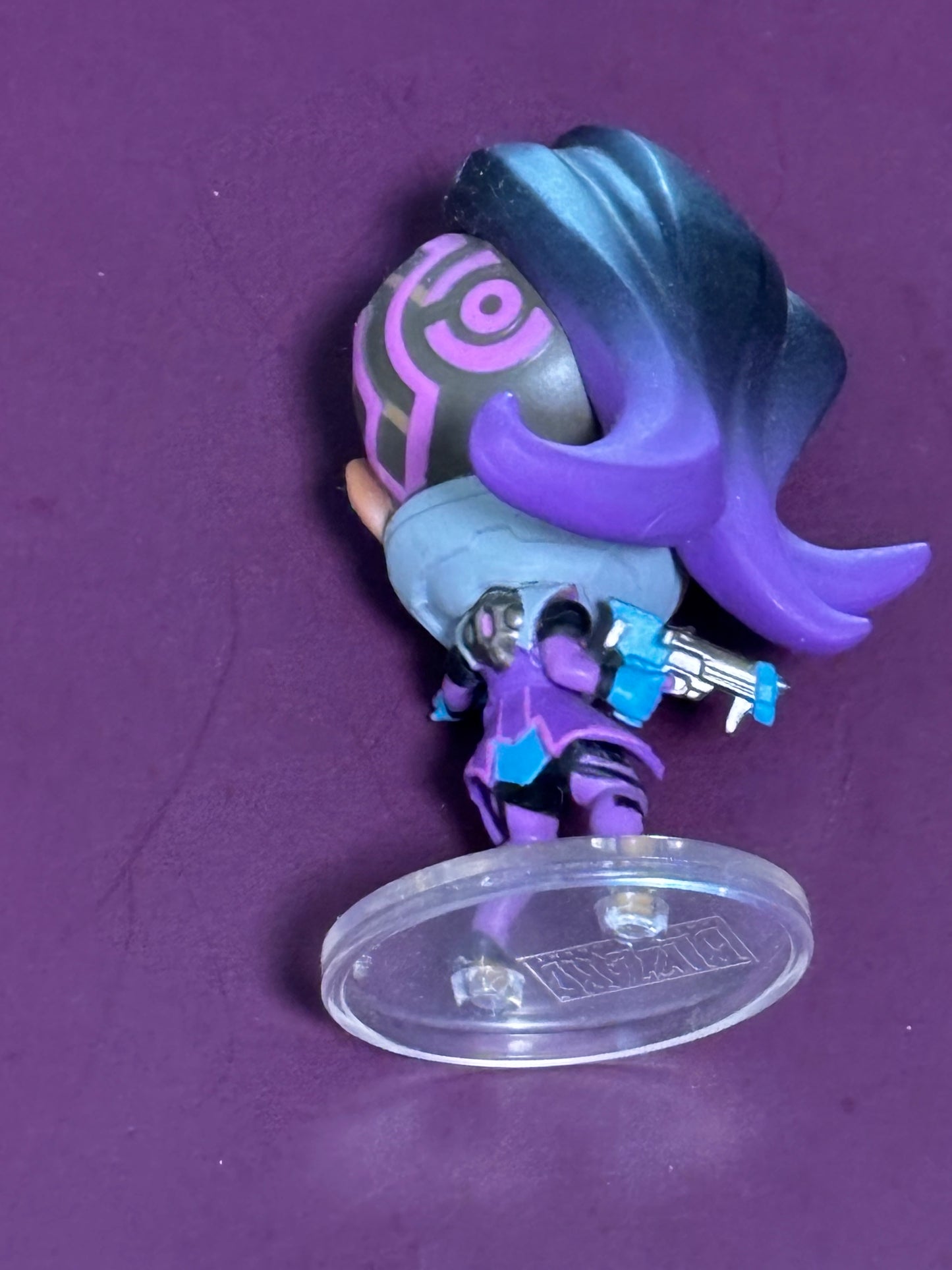 Blizzard Entertainment Sombra Overwatch Character Figure Purple Outfit 2017