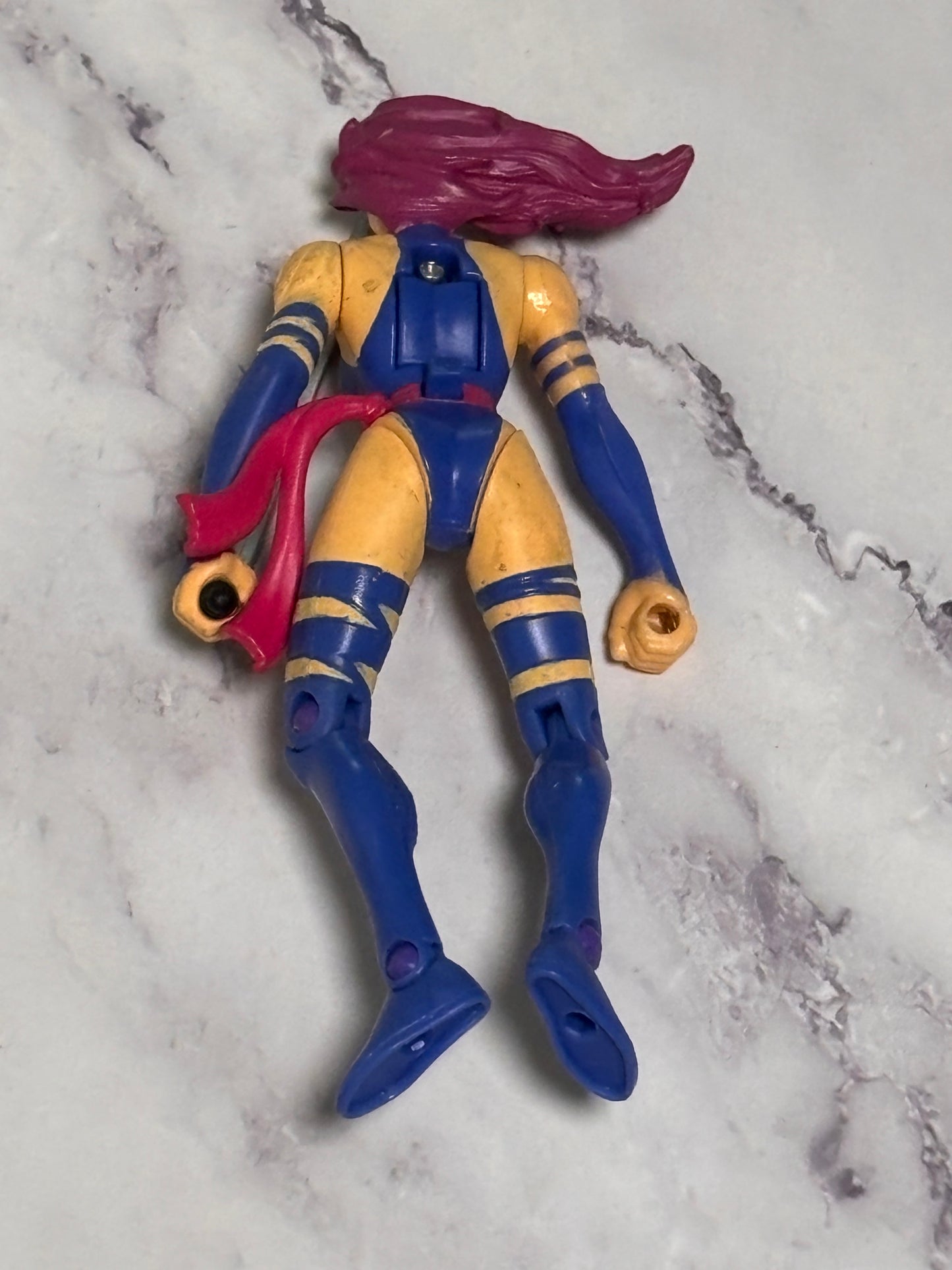 1996 Blue Psylocke 5" Toy Biz Action Figure X-Men Marvel Comics Vintage Original
