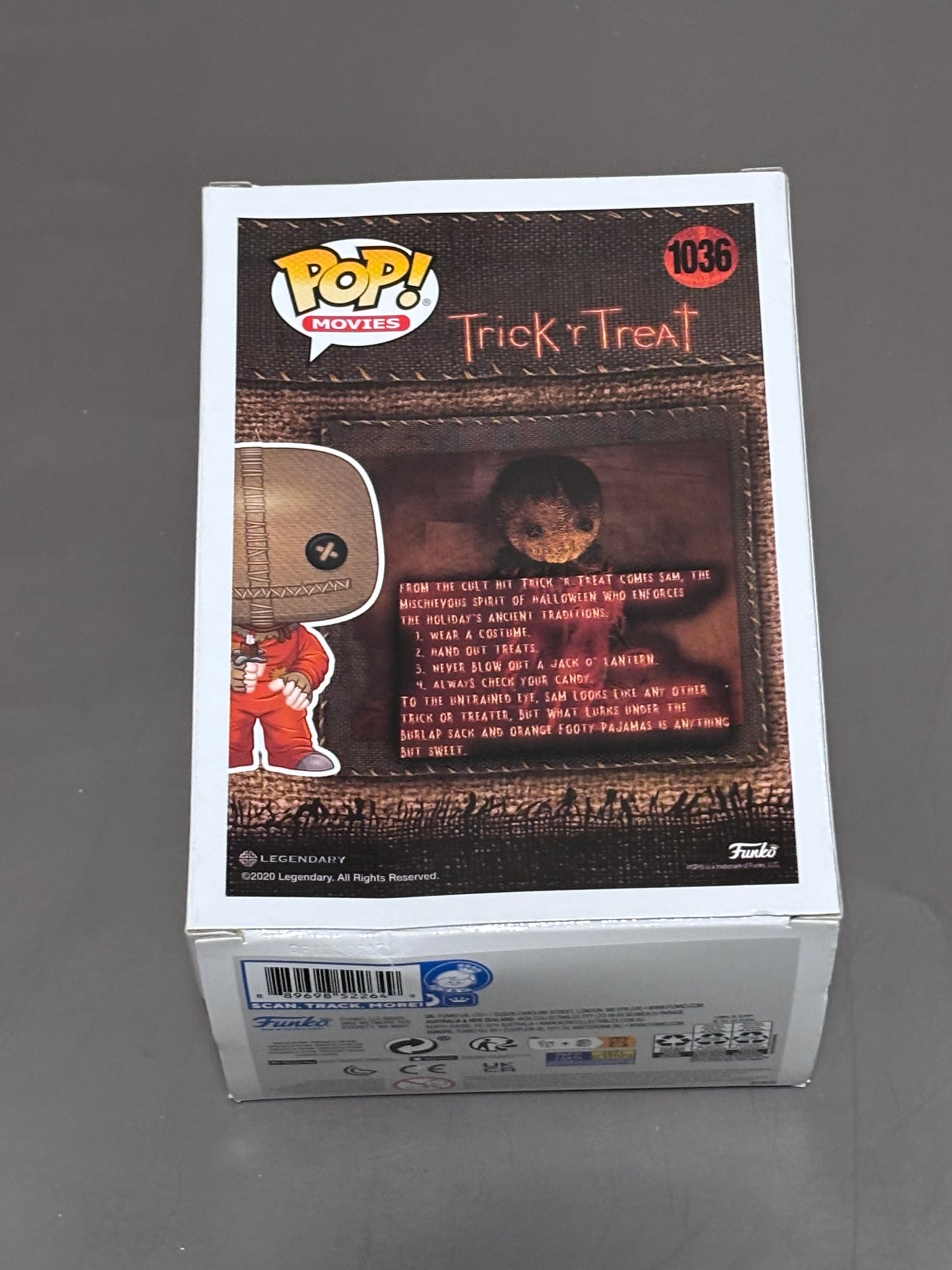 Funko Pop! Trick 'r Treat Sam #1036 Spirit Halloween Exclusive Vinyl Figure