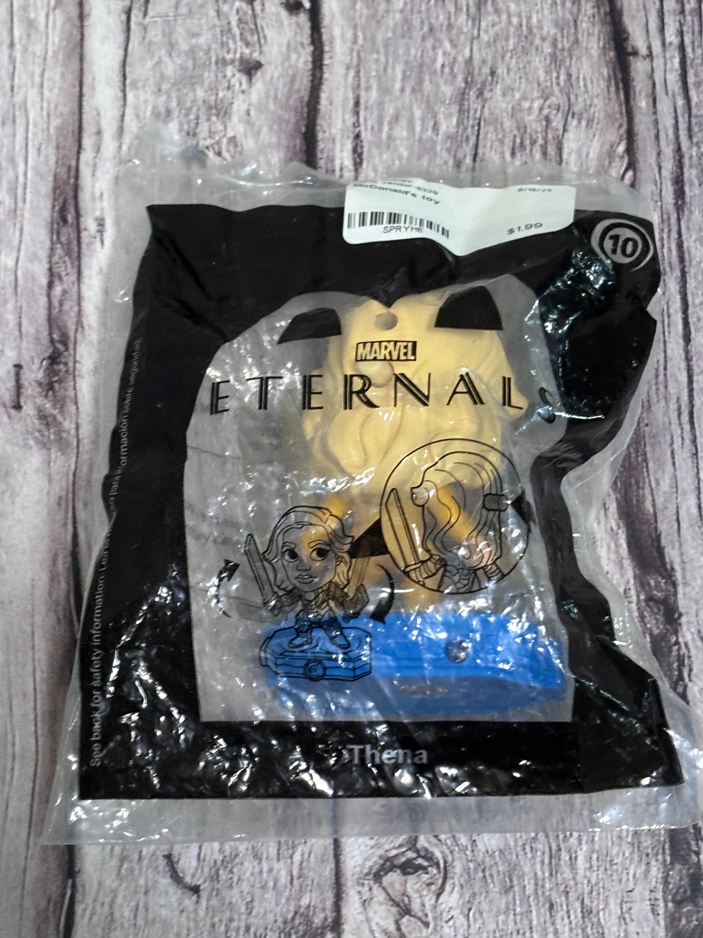 Thena 2021 McDonald's Marvel Eternals Happy Meal Toy #10 Marvel New