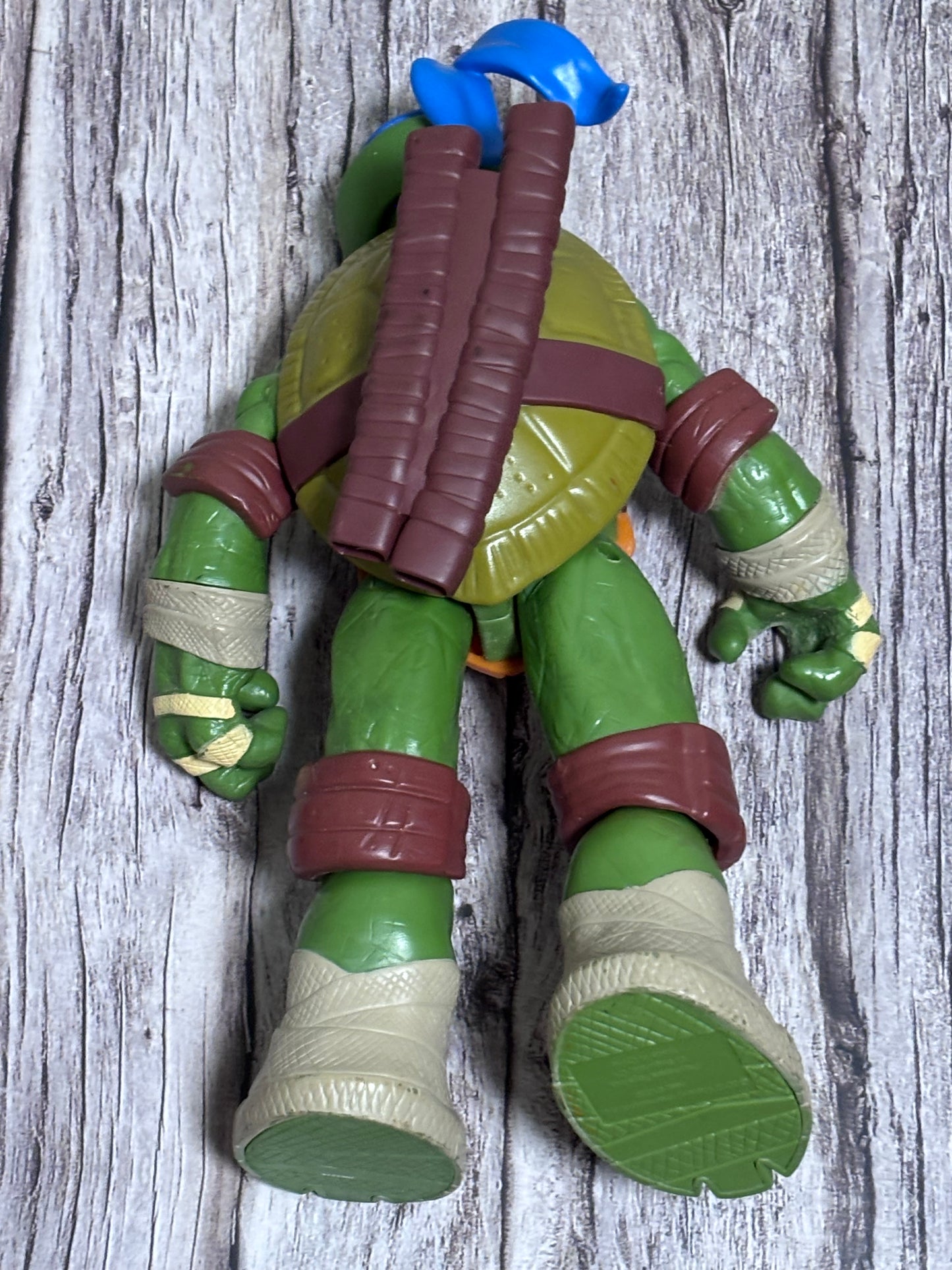 2012 Viacom Playmates Teenage Mutant Ninja Turtles Action Figure Leonardo 10.5"