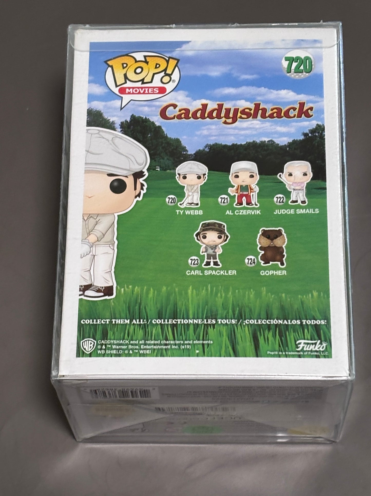Funko Pop! Movies Ty Webb #720 Caddyshack Chevy Chase Vinyl Figure Vaulted