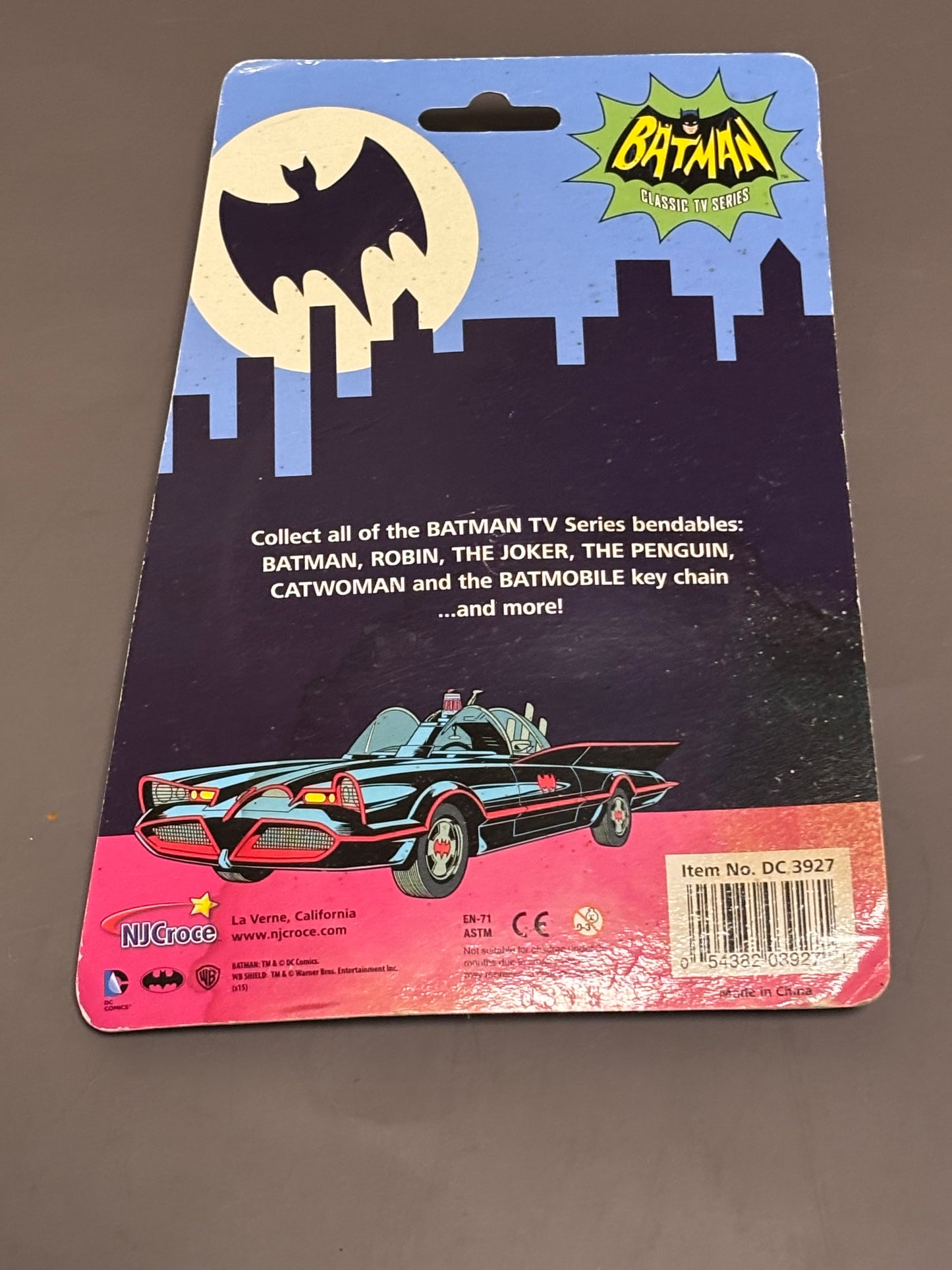 2015 NJCroce DC Comics Based on Batgirl 1966 TV Series Bendable Action Figure