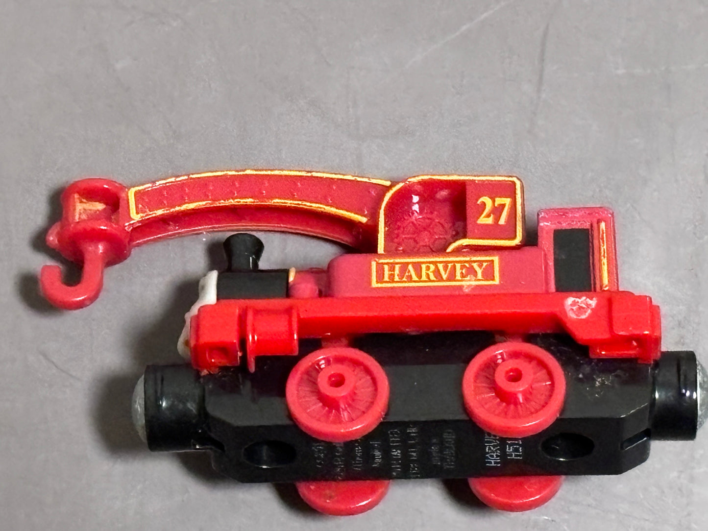 Thomas & Friends Diecast Harvey 2014 Gullane Magnet Train Crane Fire #27