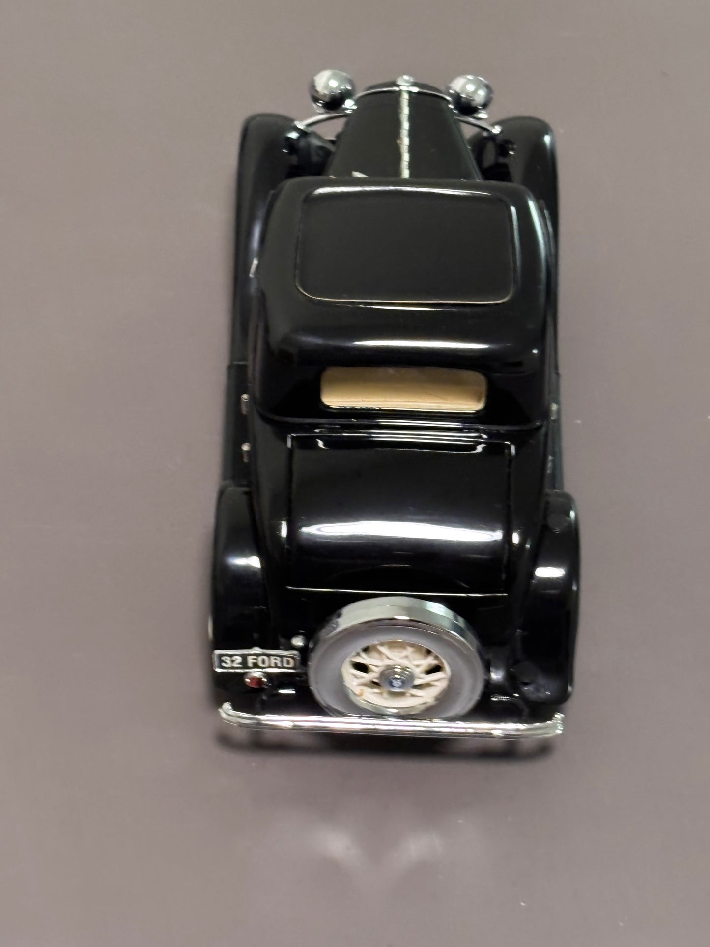 Franklin Mint 1932 Ford Deuce Coupe Precision Models Diecast 1:24 Black Hot Rod