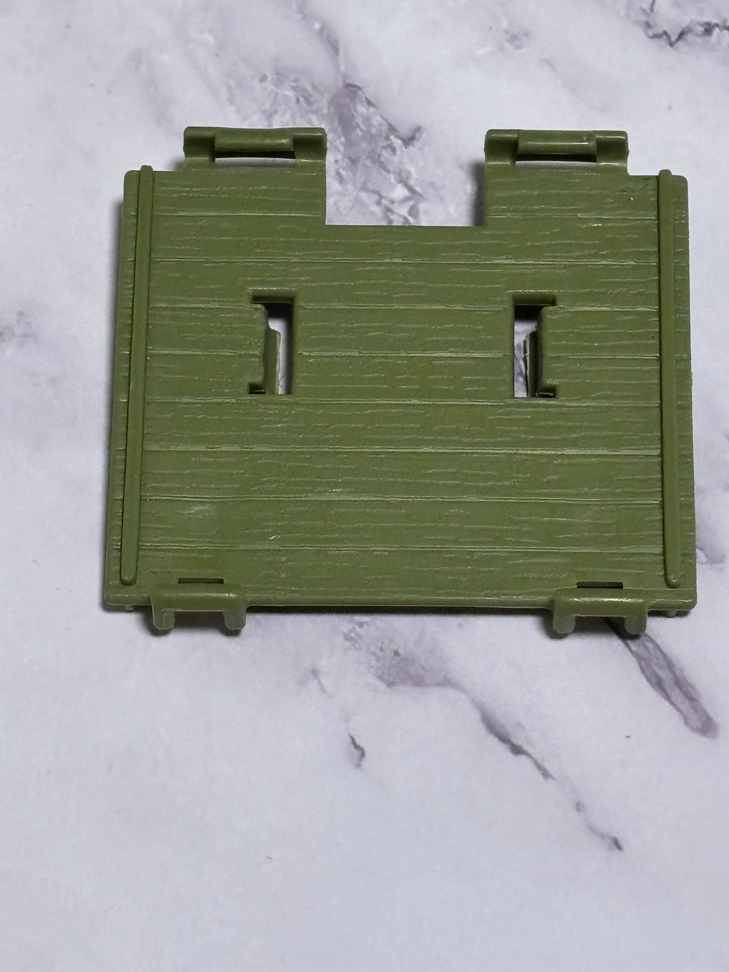 GI Joe ARAH 1987 Coastal Defender Green Part Back Rear Panel Hatch Vintage