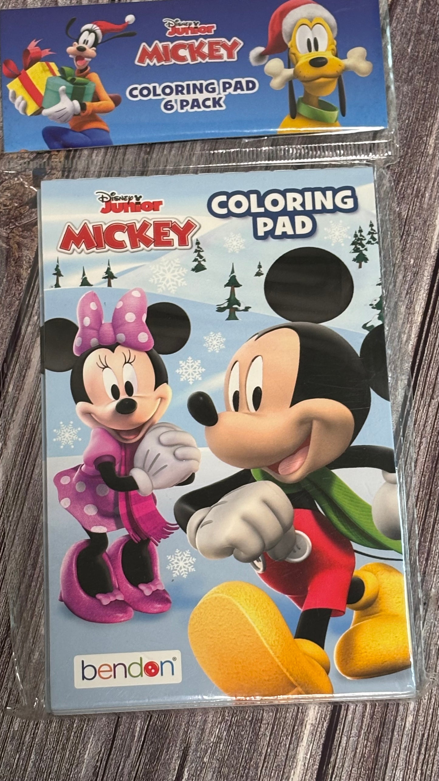 Disney Mickey Mouse Clubhouse Christmas Activity Pads (6ct) Party Favors