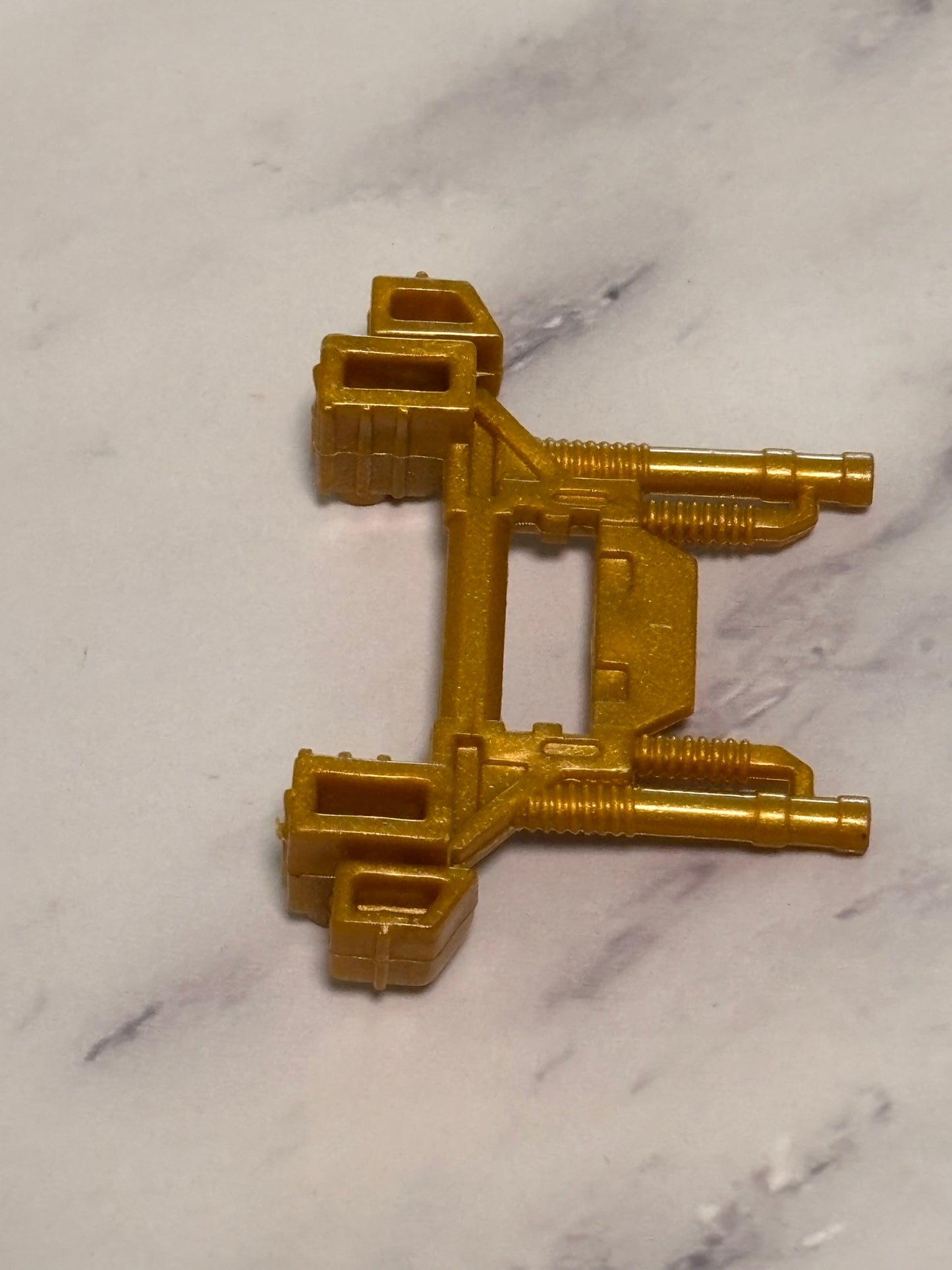 GI Joe Destro Despoiler Double Gun 1988 Demon Vehicle Gold Part