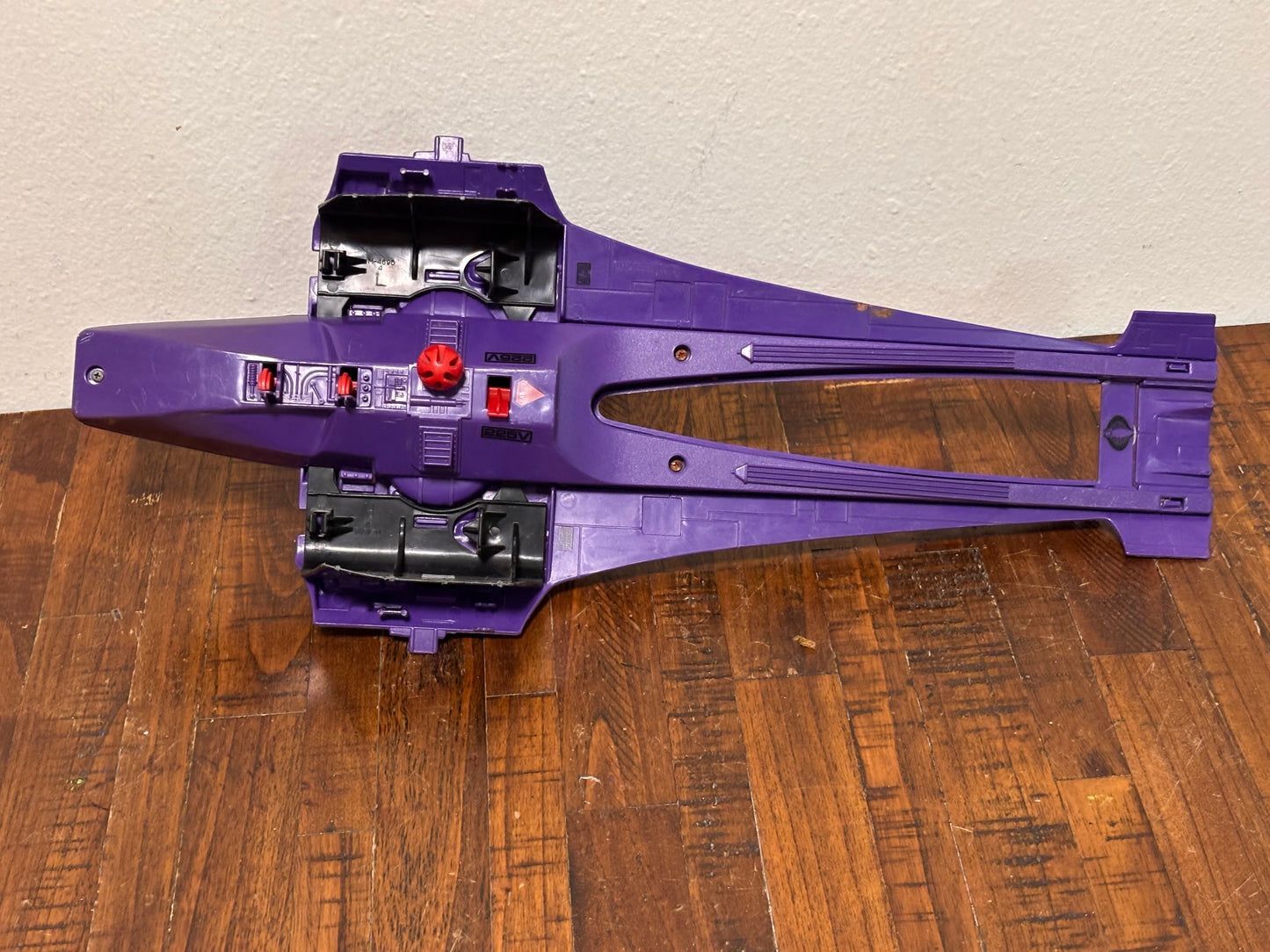 Vintage GI Joe Mamba Cobra Mamba Helicopter Body ARAH Purple 1987