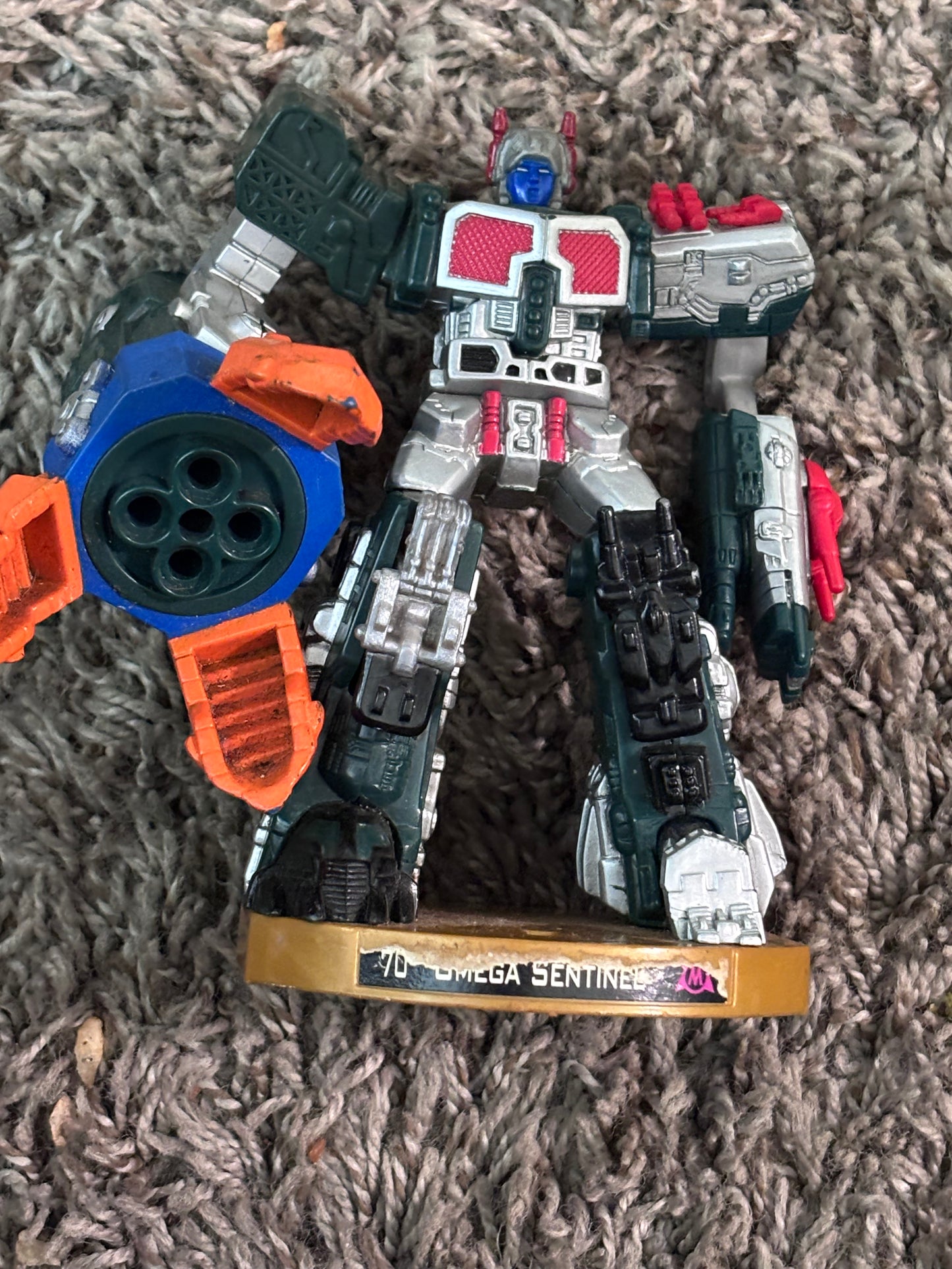 Attacktix Battle Figure Game Masters Loose Transformers Omega Sentinel 6" 2006