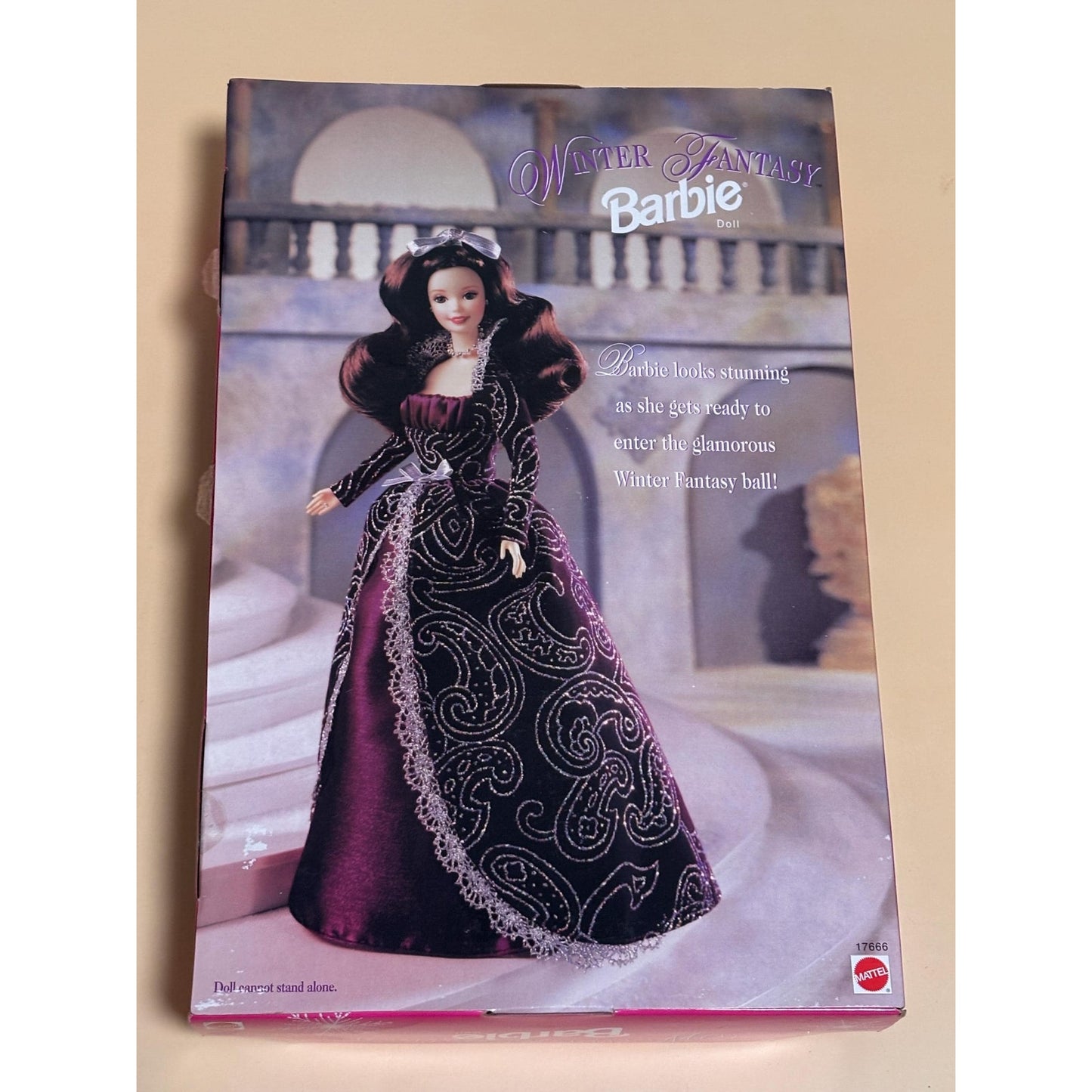 Winter Fantasy Barbie Doll Special Edition 1996 Mattel 17666 New Brunette