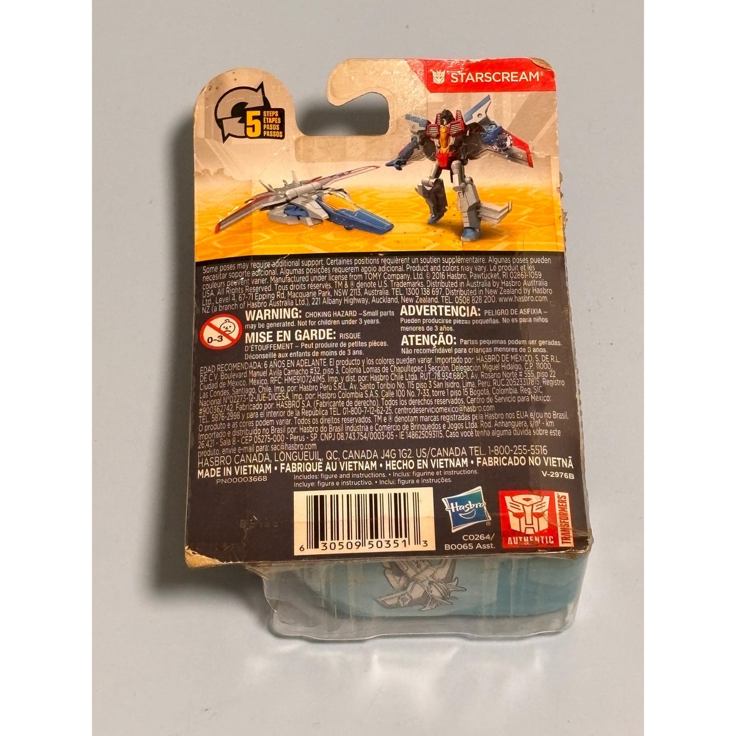 STARSCREAM Hasbro Transformers Robots in Disguise Legion Class