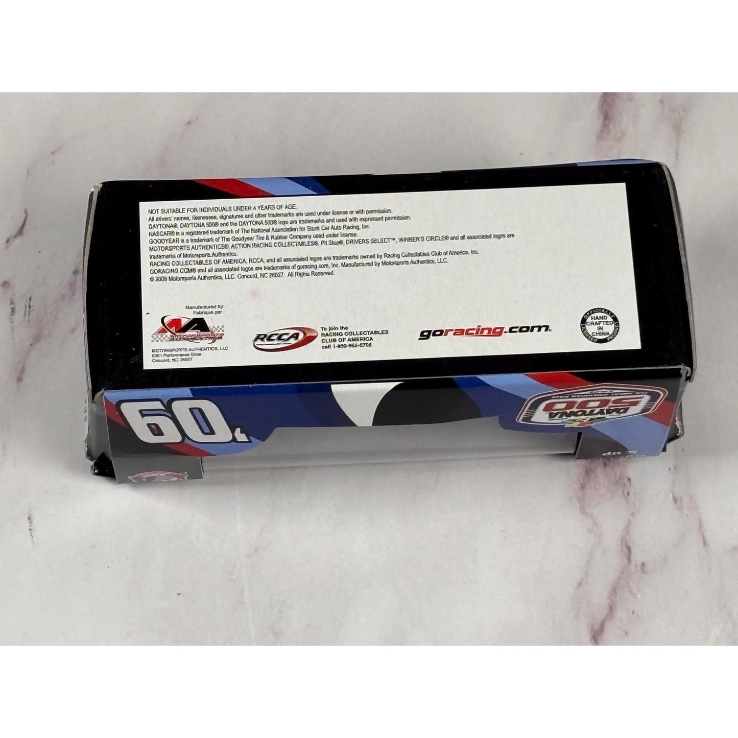 Daytona 500 Track Program 2009 The Great American Race 1/64 Scale Die Cast
