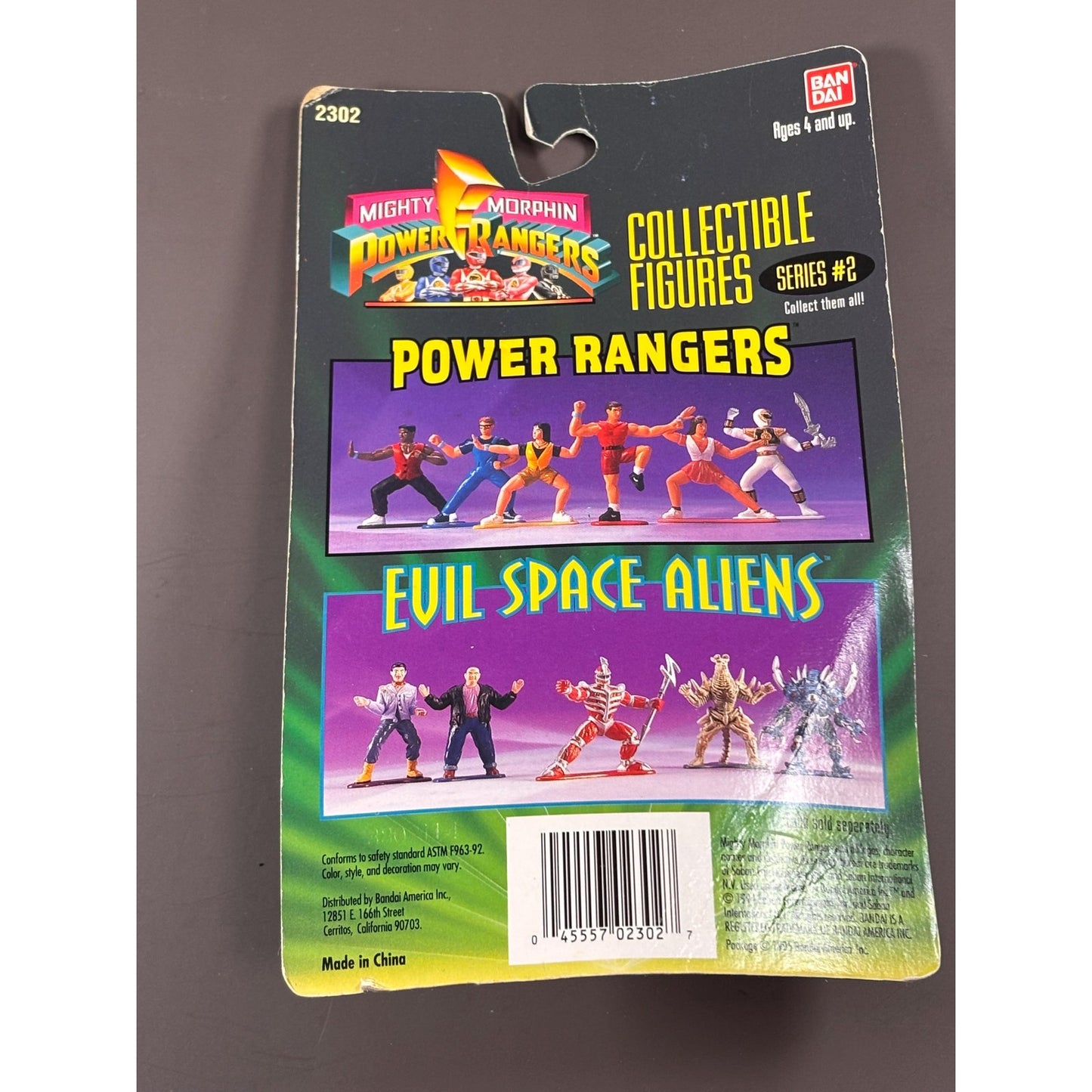 Mighty Morphin Power Rangers Collectible Figures Series #2 1994 Evil Space Alien