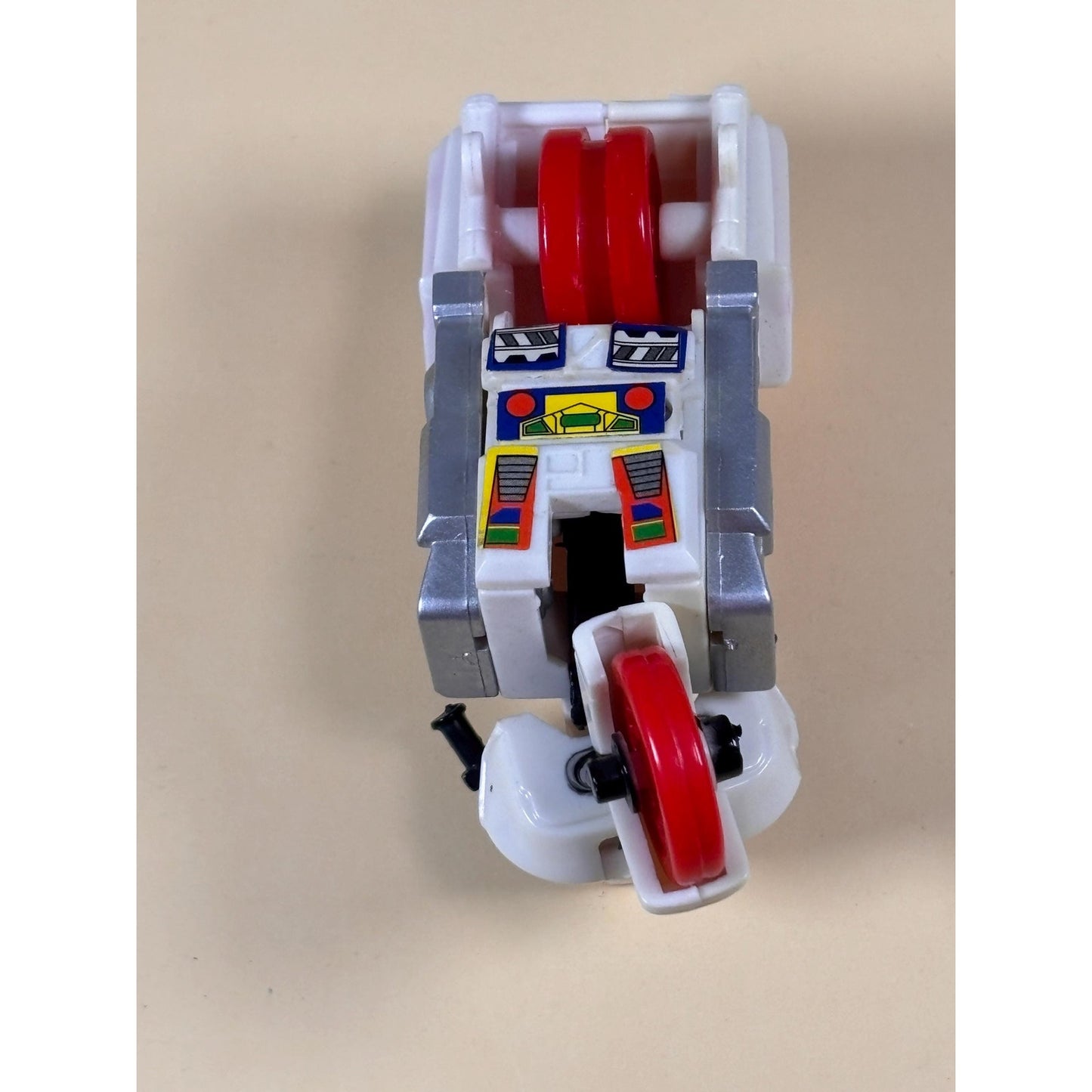 Vintage Transformers G1 Groove KO Knockoffs NYPD Police Motorcycle Figure 1986