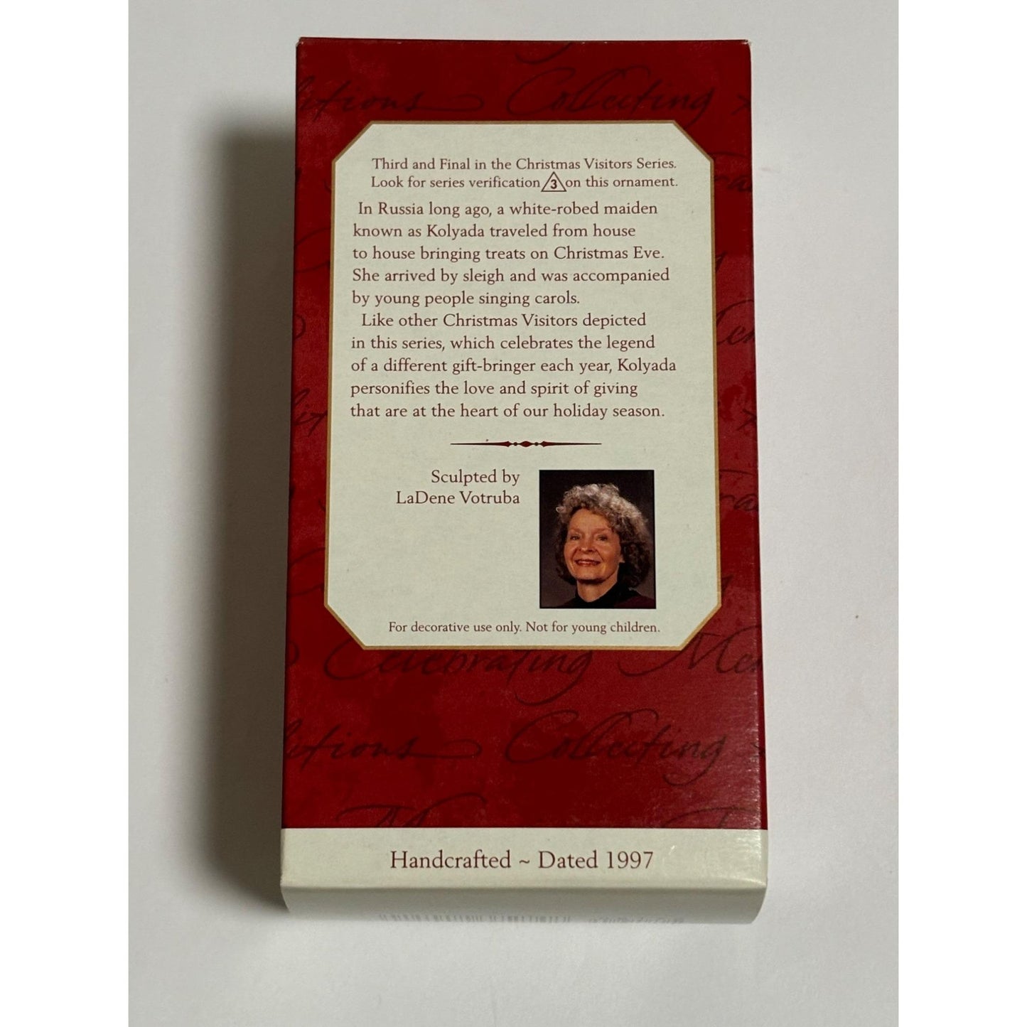 Hallmark Keepsake Ornament Kolyada #3 (Final) Christmas Visitors Series 1997