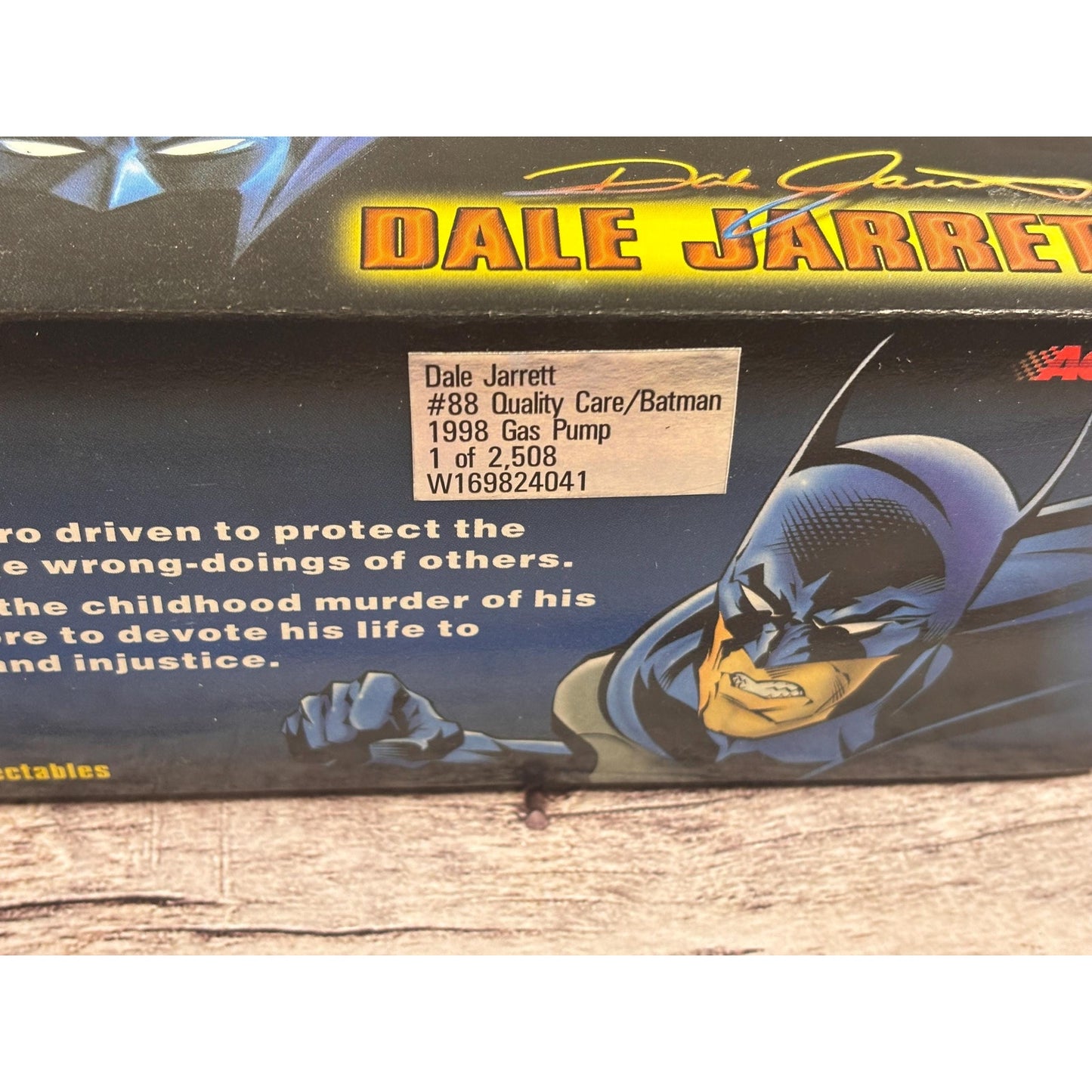 Quality Care Dale Jarrett 1:16 Scale 1998 #88 Batman Variant Pit Wagon