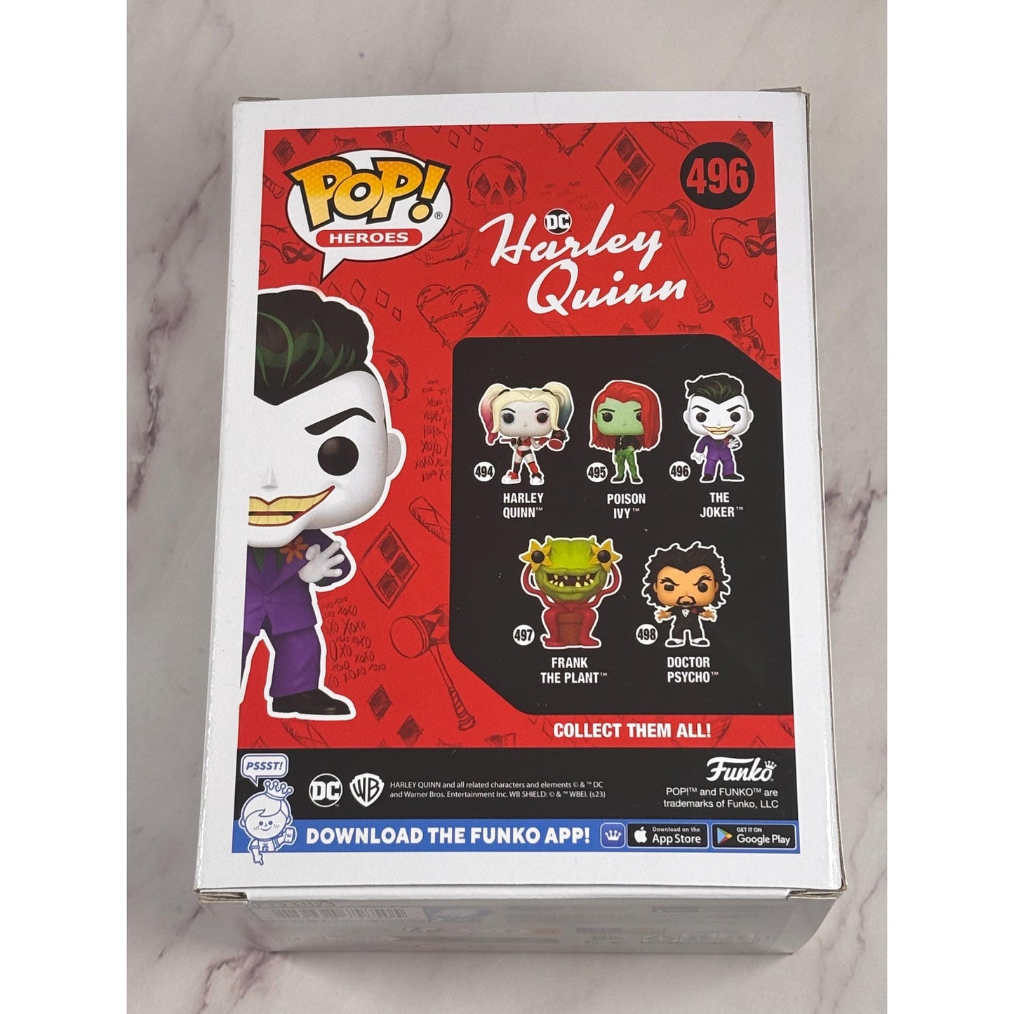 Funko POP! Heroes DC Harley Quinn Animated Series Vinyl Figure - The Joker #496