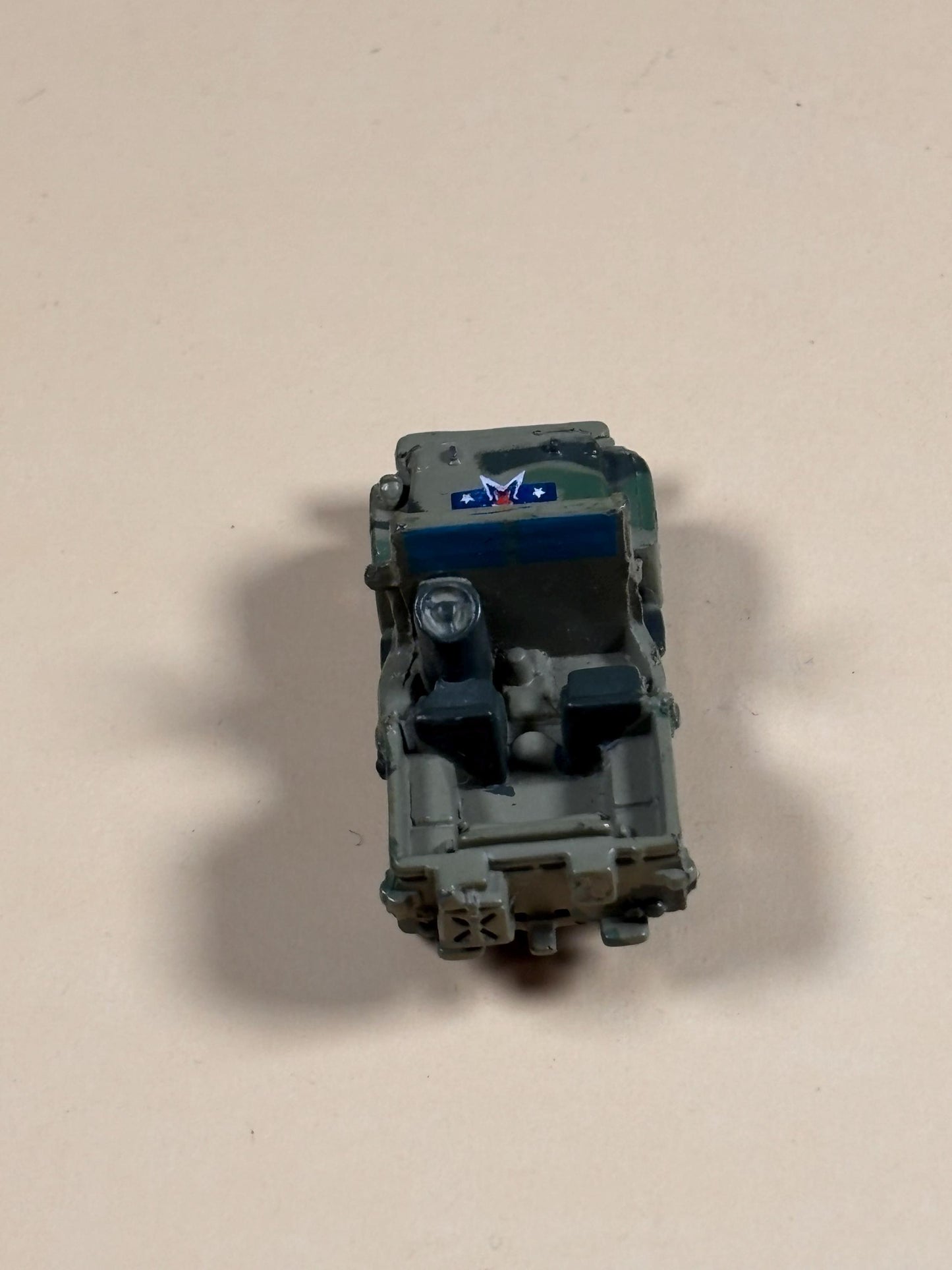 Micro Machines Army Jeep Green Camouflage 1994 LGT Galoob Willys Jeep
