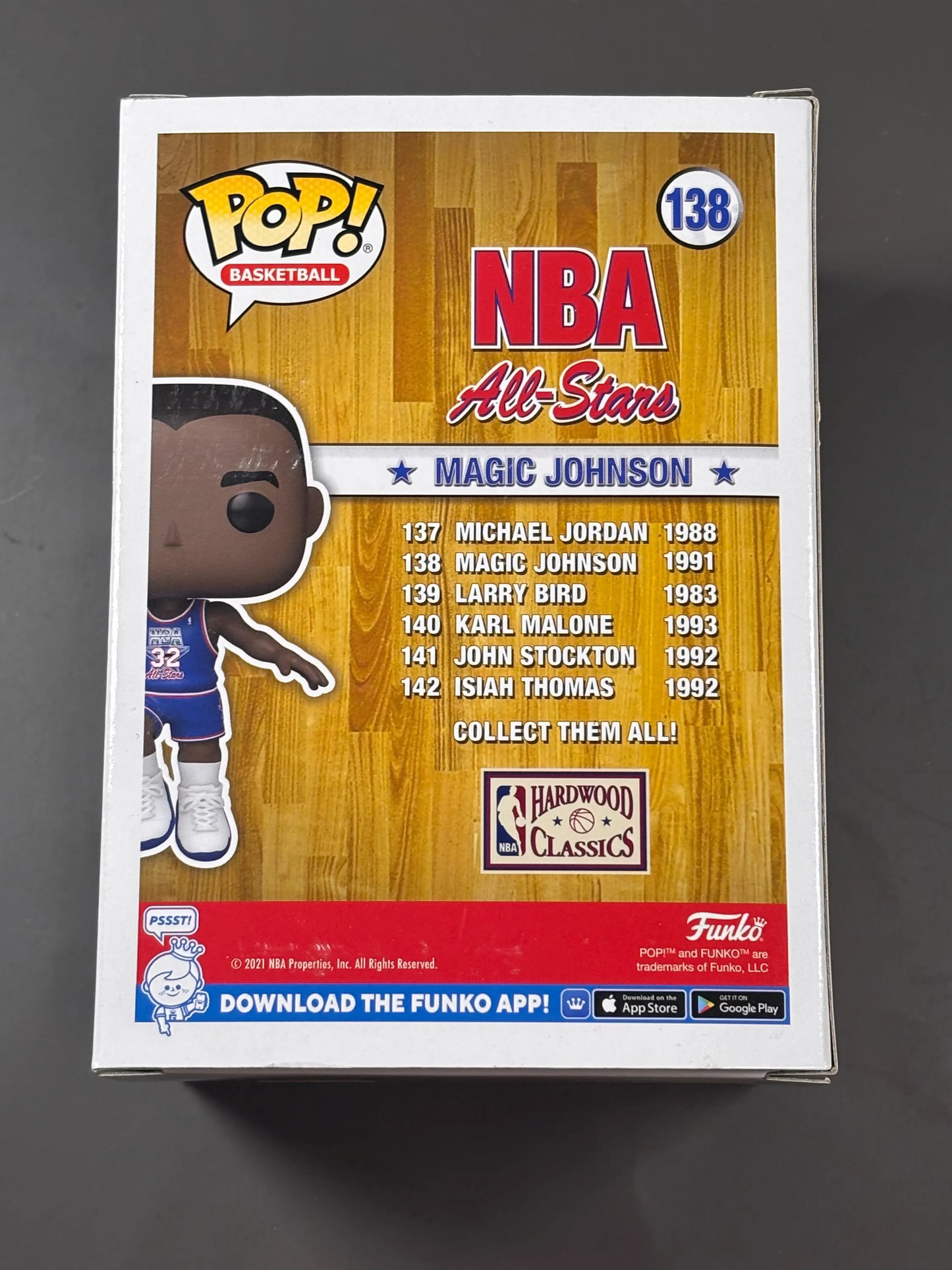 Magic Johnson NBA All-Stars Funko Pop! Vinyl #138 Basketball