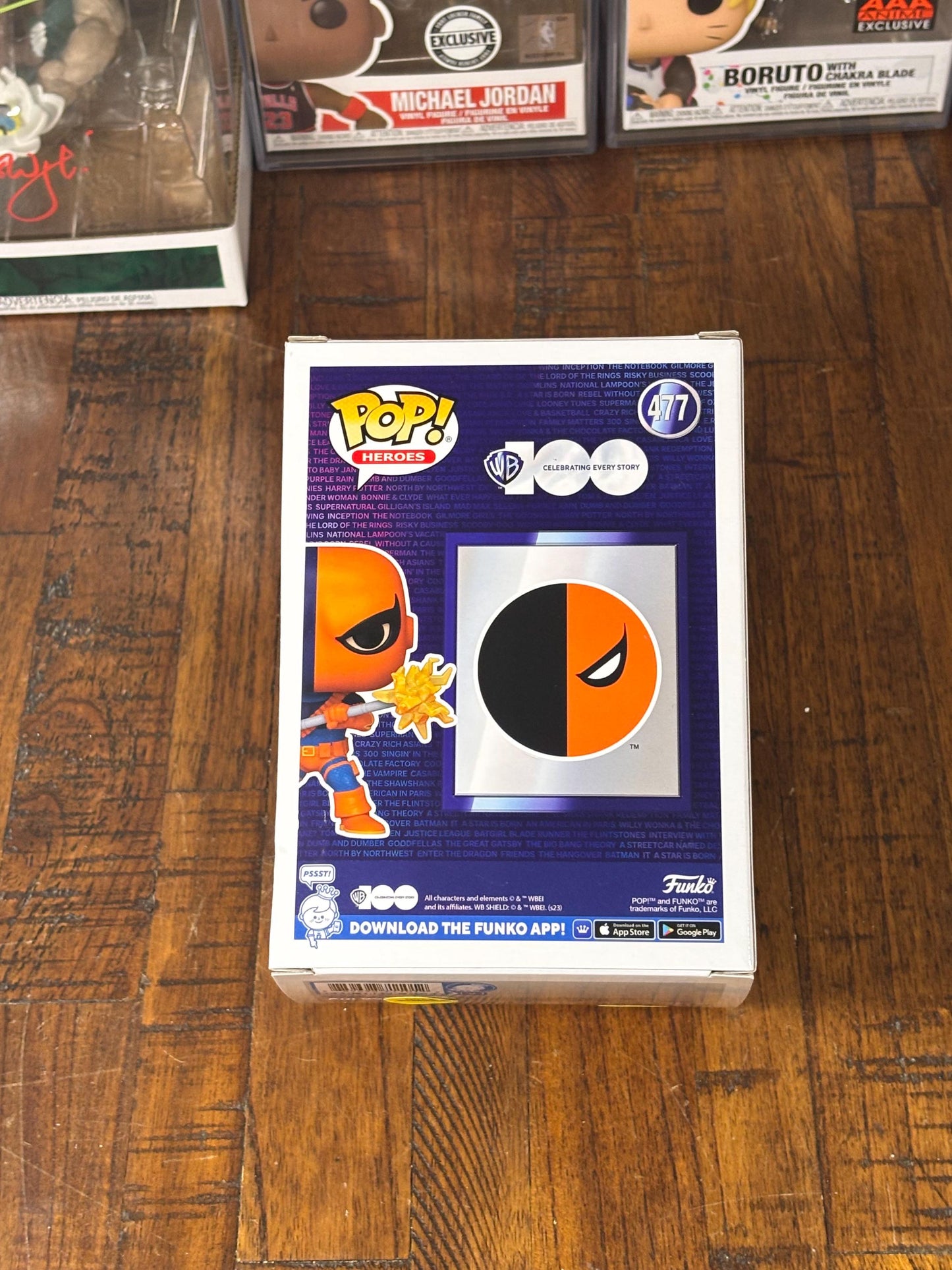 Funko Pop! Heroes DC 100 Comics Funko Store Exclusive Deathstroke #477 New