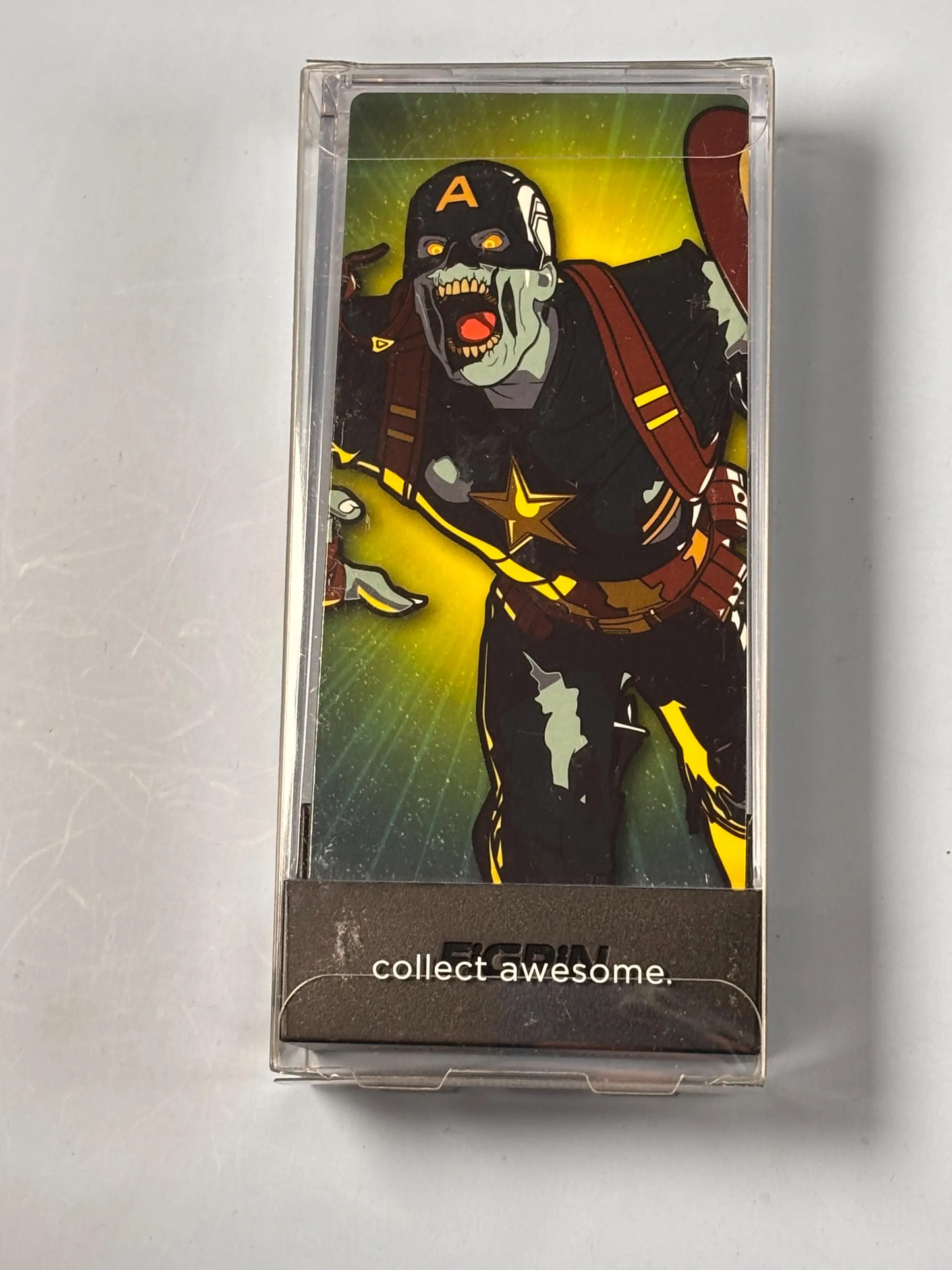 Figpin Classic Marvel What If? Zombie Captain America Enamel Pin #817 New