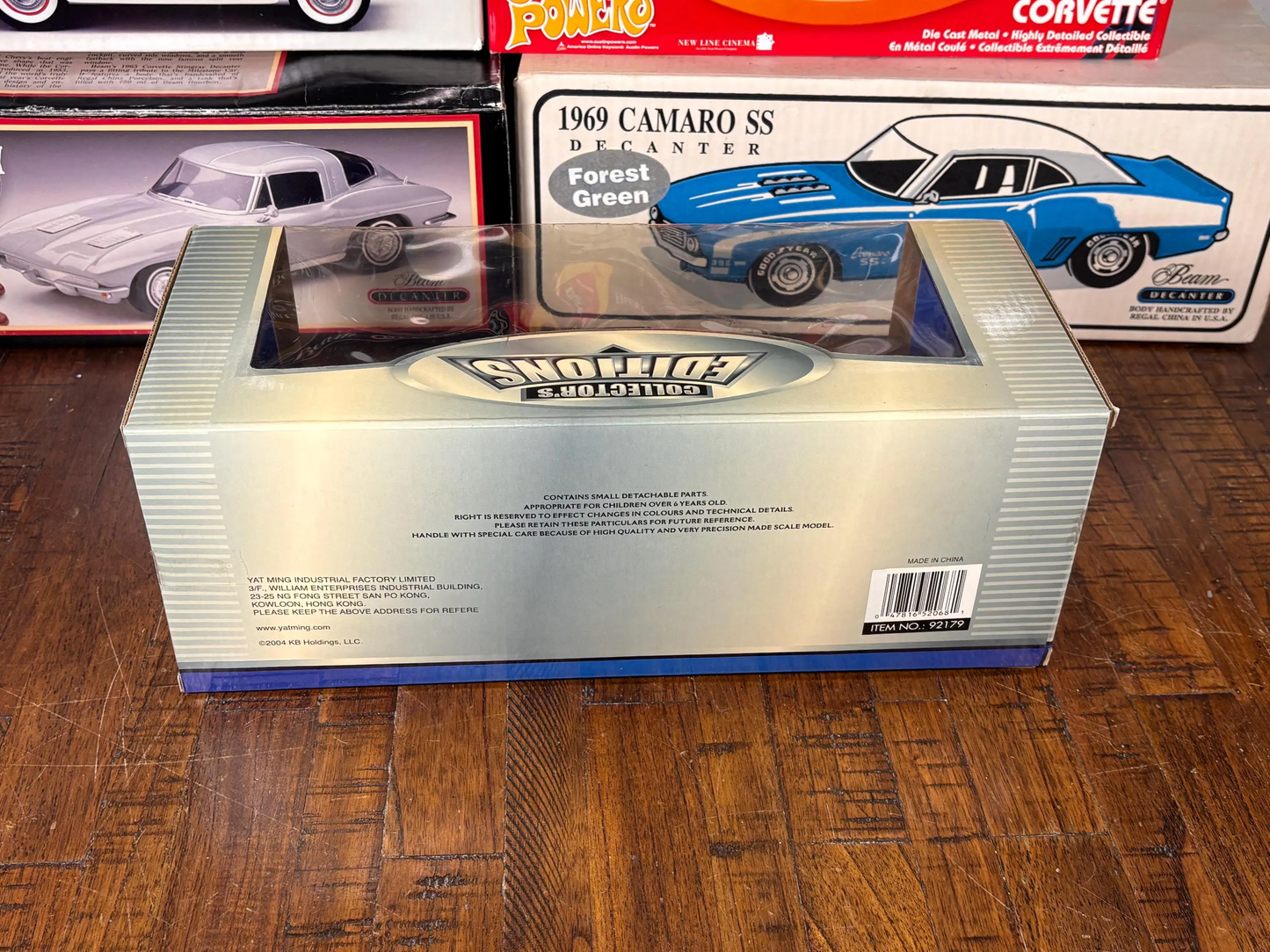 1969 Blue Purple Plymouth BARRACUDA 1:18 DIECAST Yat Ming Road Signature 383 New