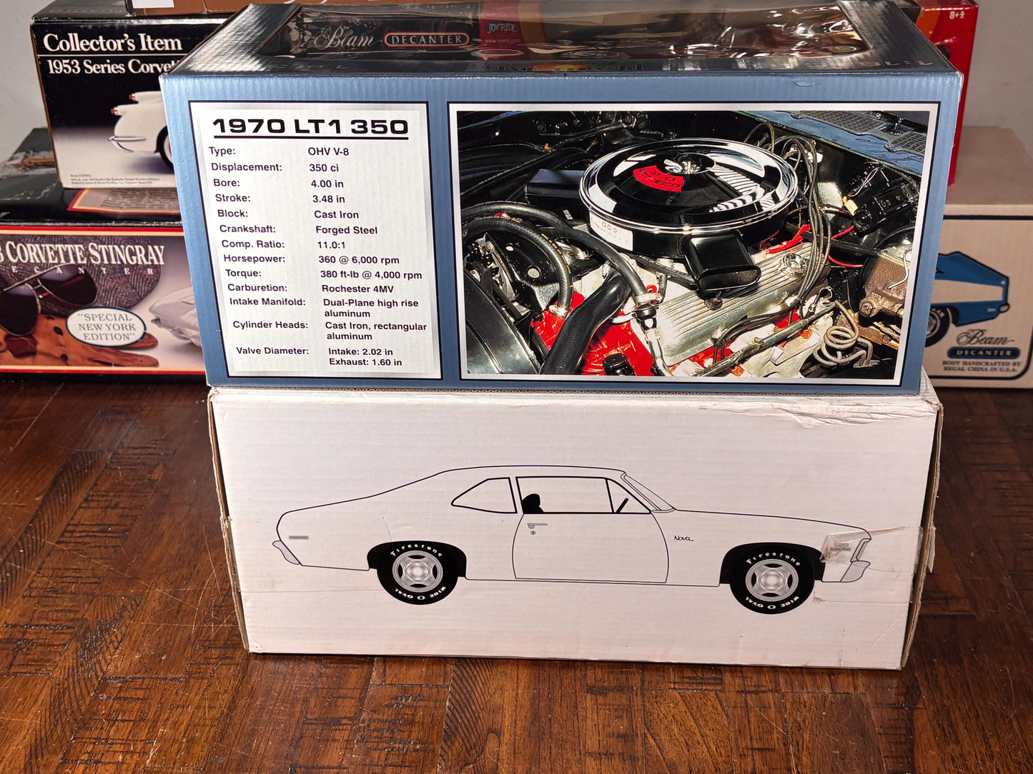 Peach State Gmp 1970 Chevy Chevrolet Copo Nova 1/18 1 Of 3500 Diecast Blue New