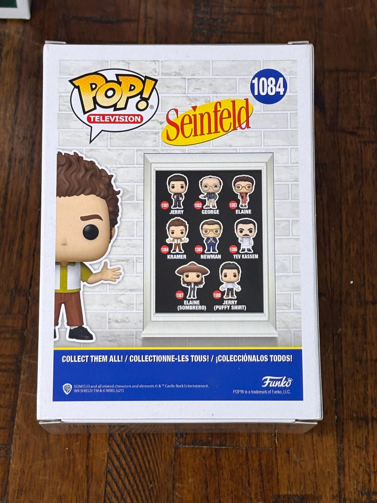Funko Pop! Television: Seinfeld Kramer #1084 Vinyl Figure New