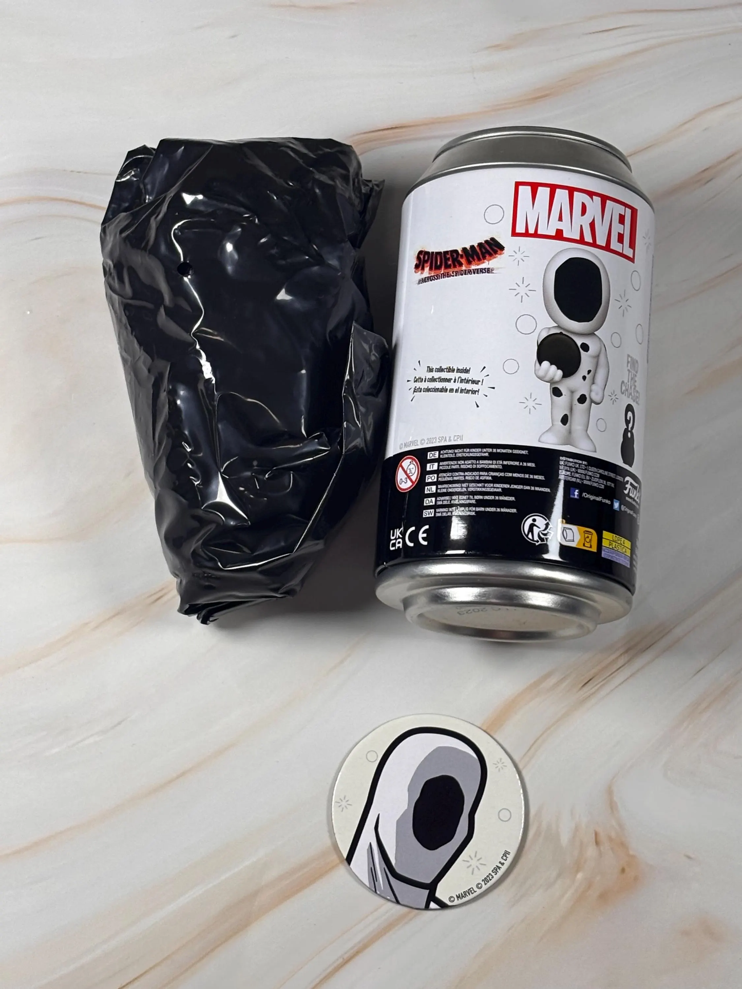 The Spot Funko Soda Sealed Common Marvel Spider-Man Across The Spiderverse Vinyl Figure