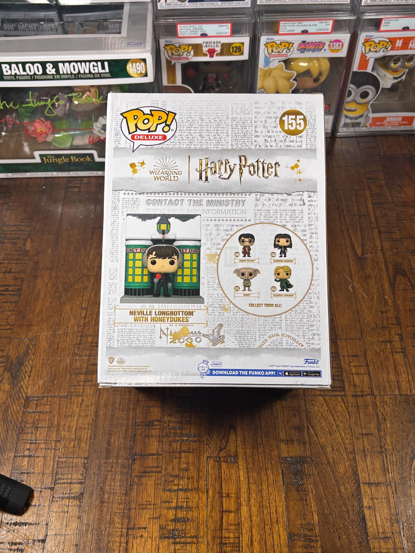 Funko Pop! Deluxe: Harry Potter - Neville Longbottom With Honeydukes #155 New