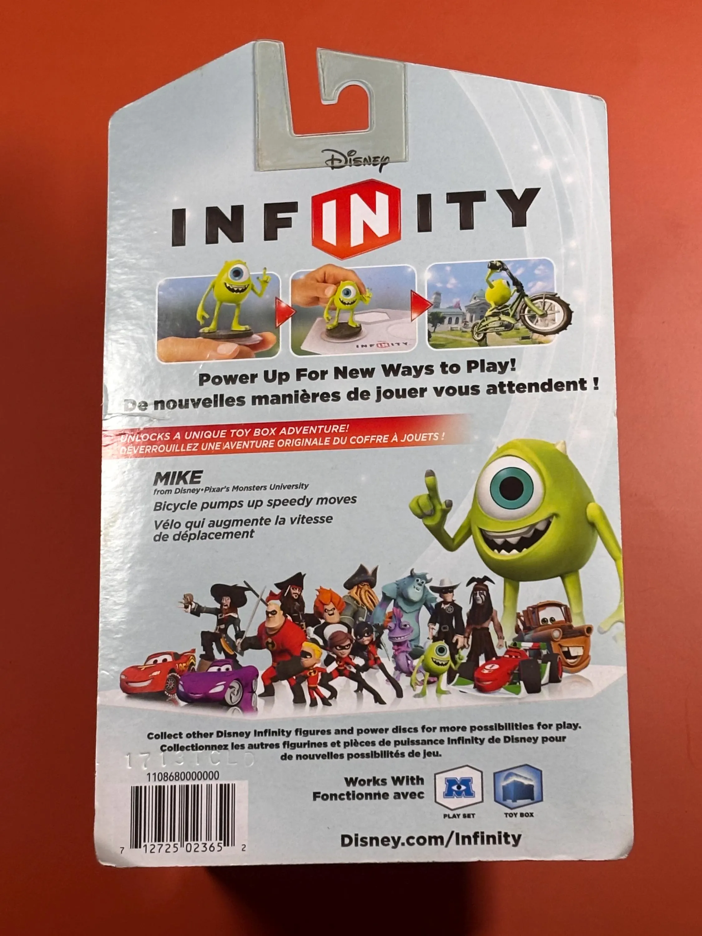 Disney Infinity Mike Wazowski Monsters Interactive Character Figure - New