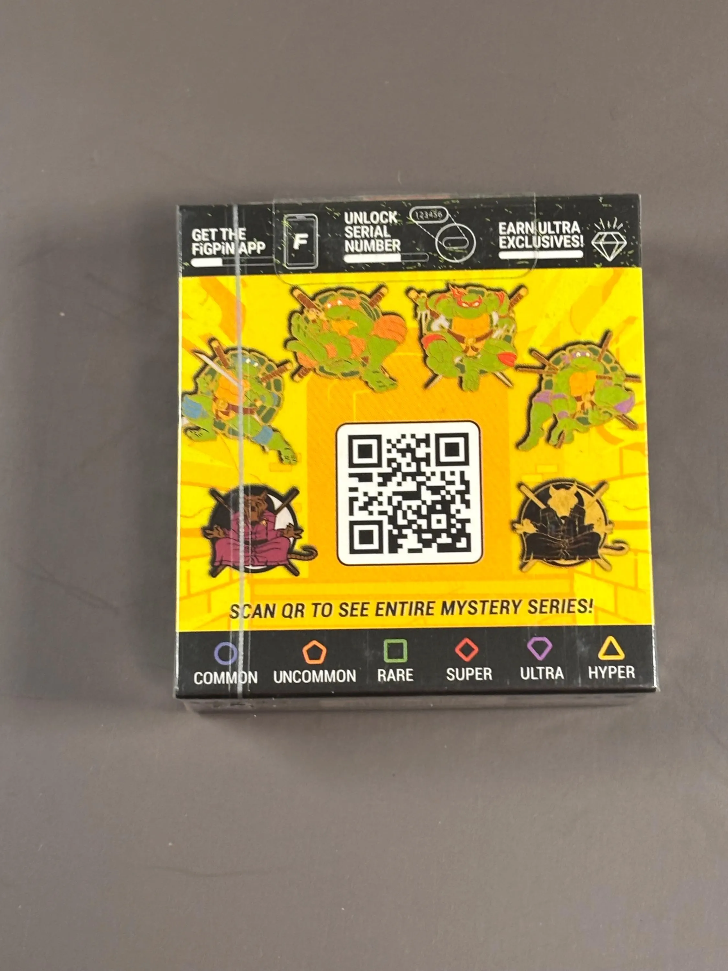 FiGPiN Mystery Mini Teenage Mutant Ninja Turtles 1 Blind Box Enamel Pin New
