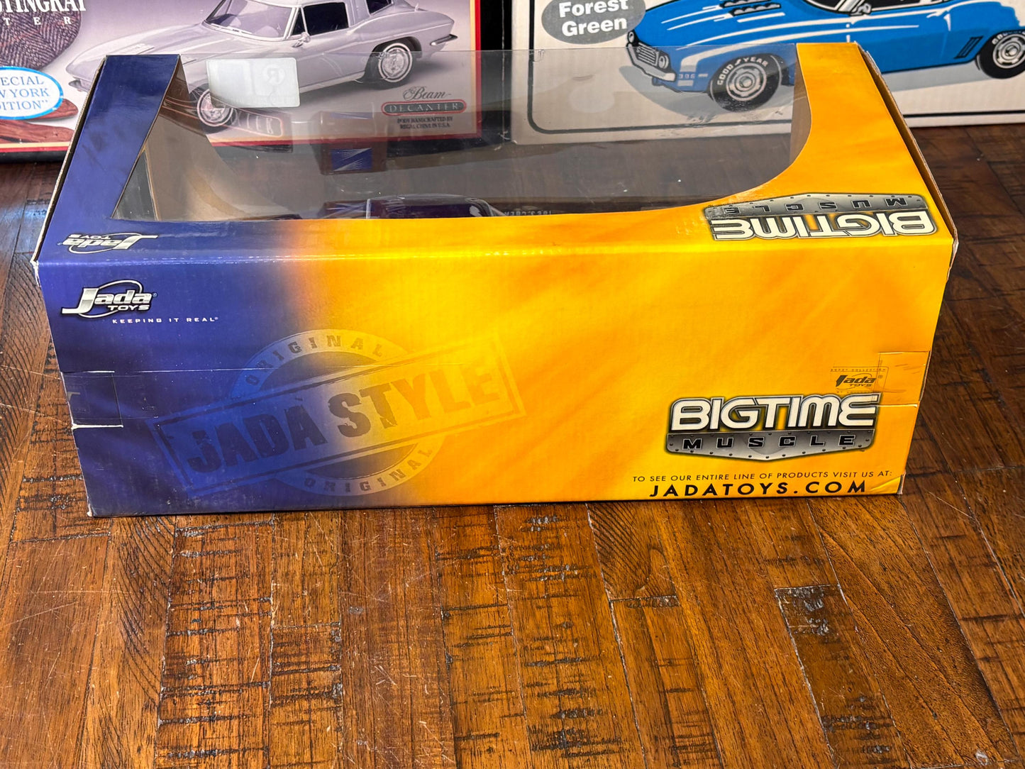 Jada Big Time Muscle 1963 Chevrolet Corvette Sting Ray Purple 1:18 Diecast New