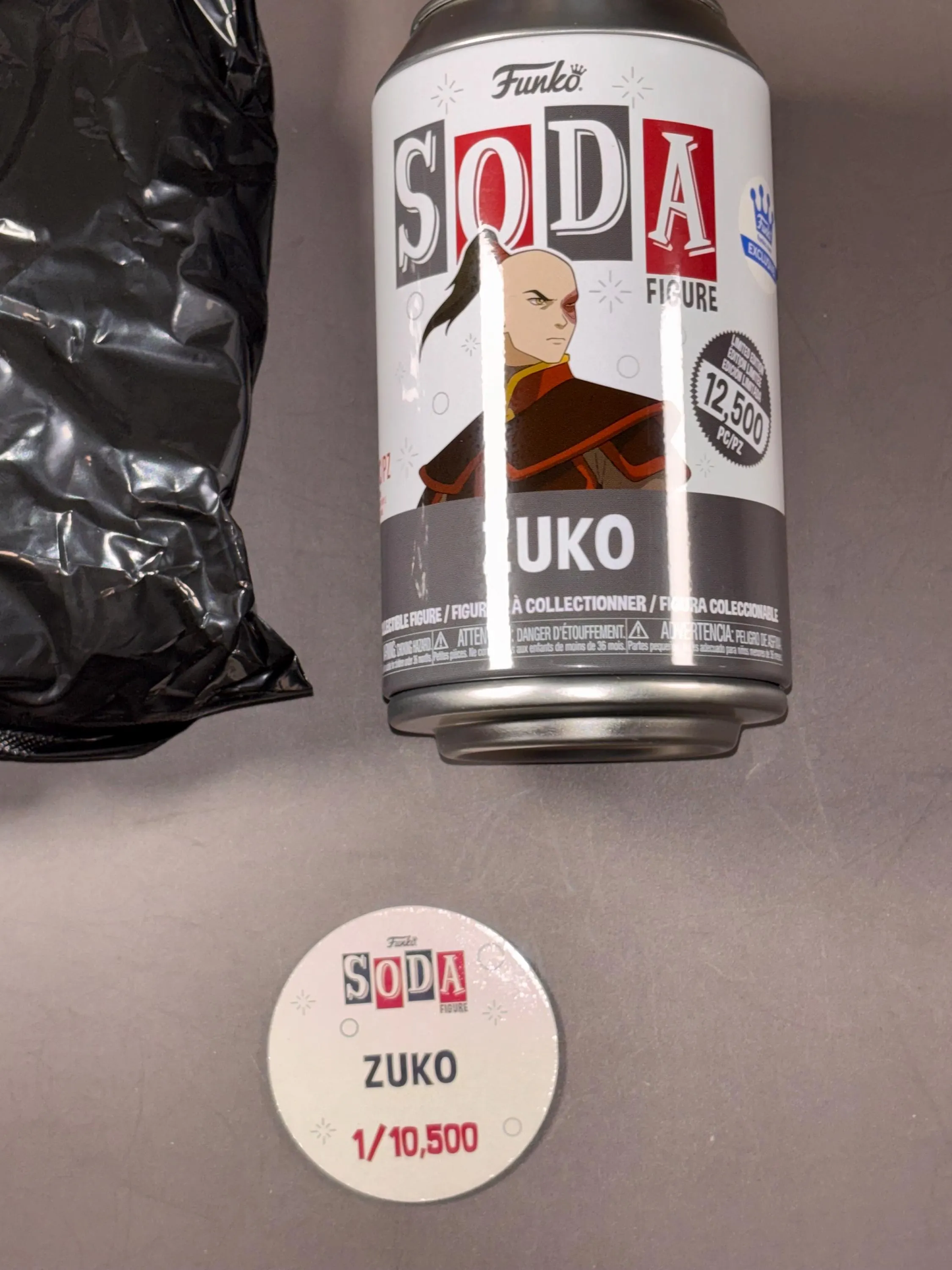Zuko Funko Vinyl Soda Common Avatar Last Airbender ATLA 1/10,500