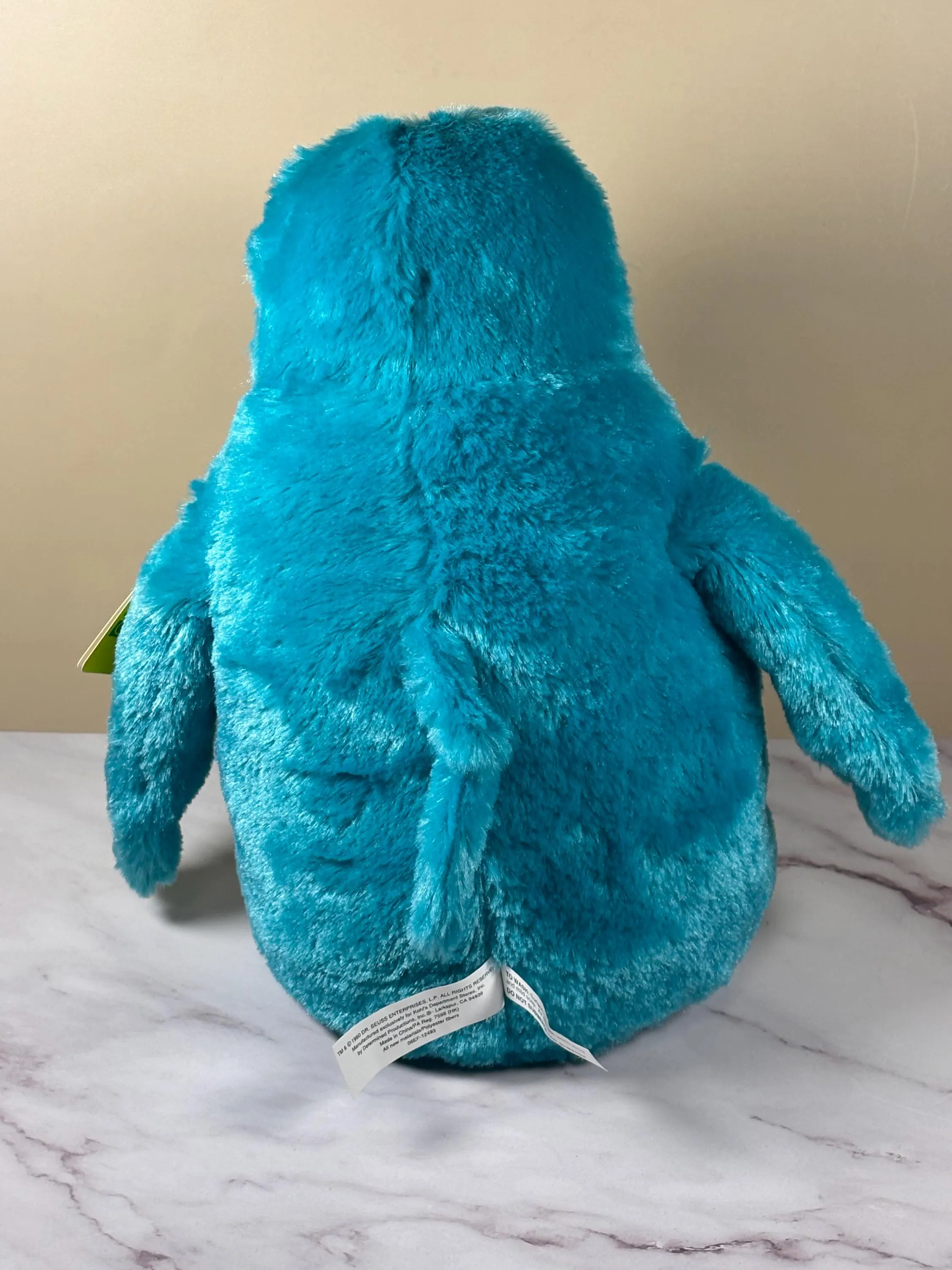 Plush One Fish Two Fish Red Fish Blue Fish 12" Dr Seuss Kohls Cares Big Fish New