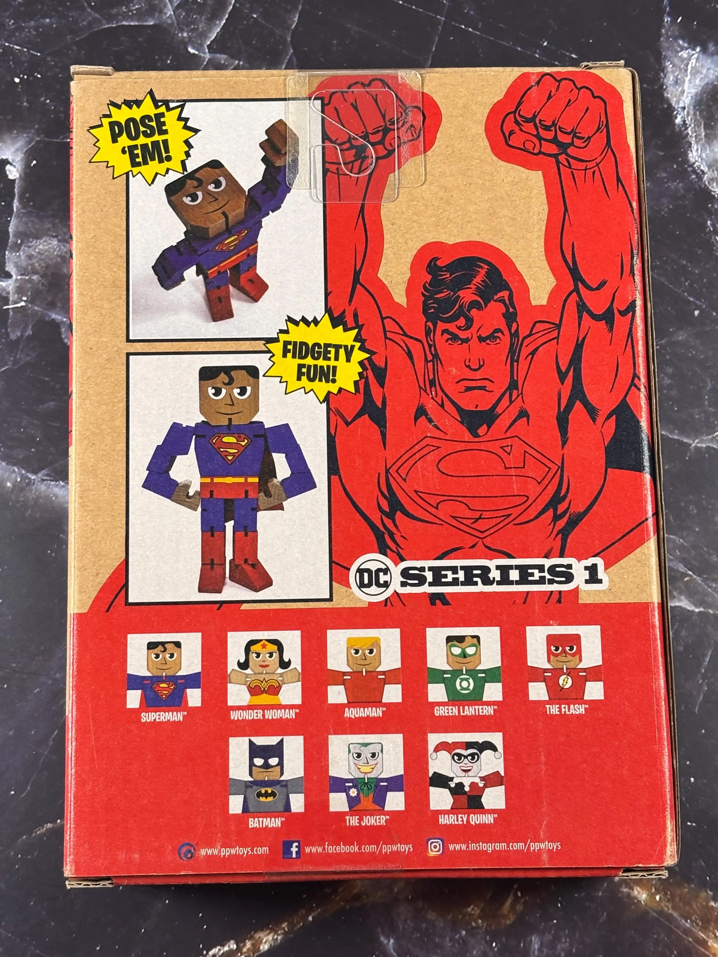 Siperman Wood Warriors 8 Inch Figure Series 1 DC Comics Avengers Poseable New