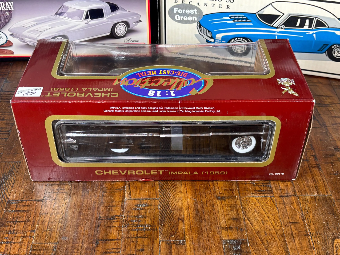 Chevy Chevrolet Impala 1:18 Die-Cast Road Legends 1959 Convertible Black New