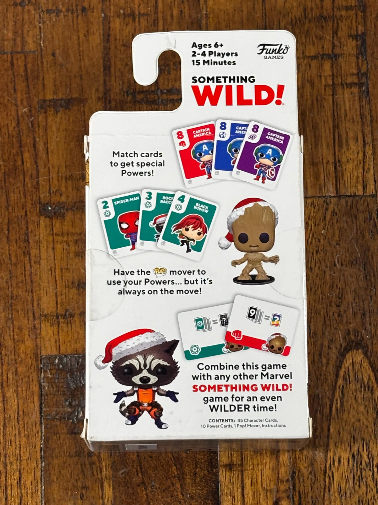 Funko Pop! Marvel Something Wild! Baby Groot Card Game Read Super Hero’s New