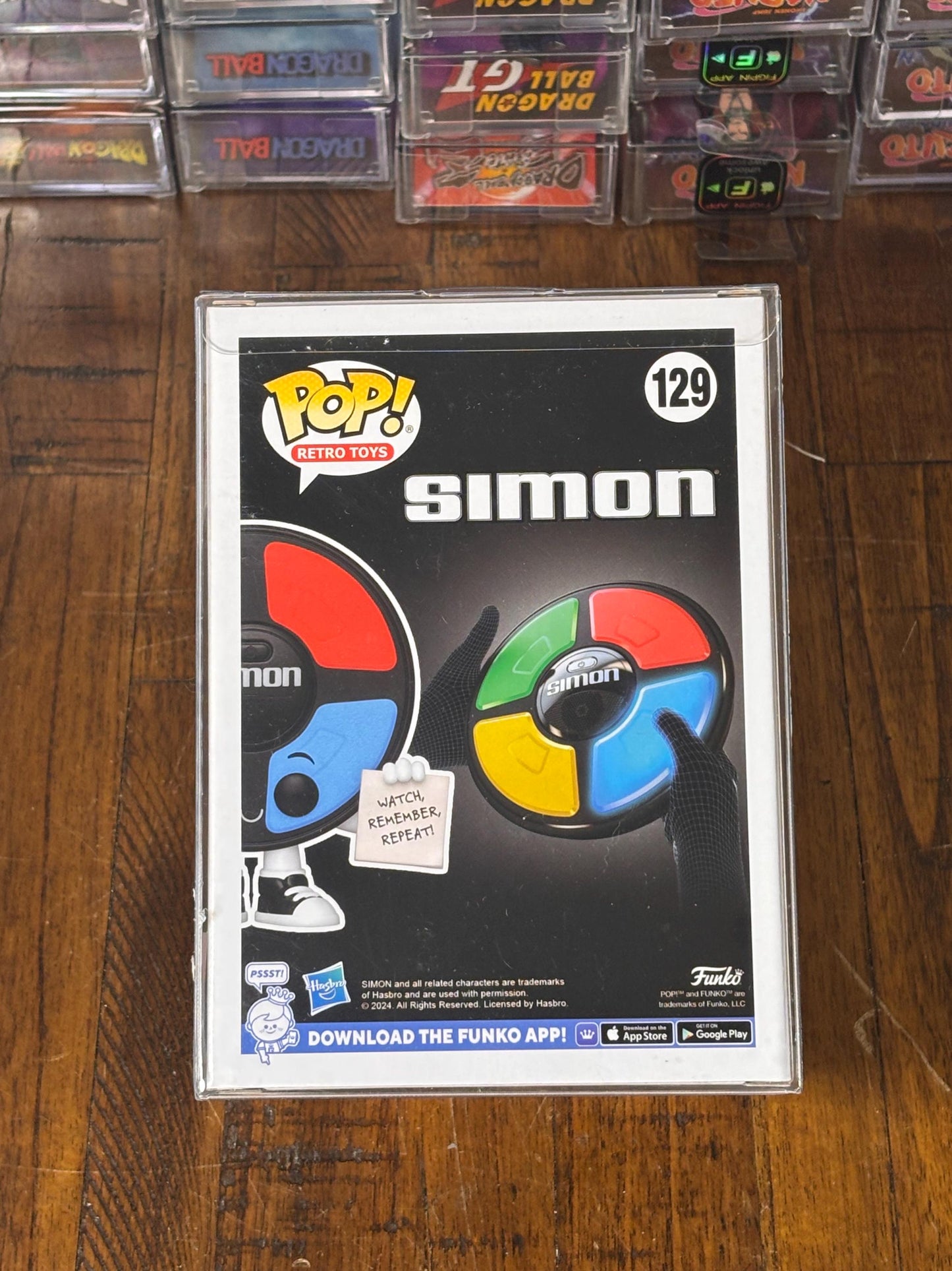 Funko Pop! Retro Toys Simon Memory Game Vinyl Figure #129 New