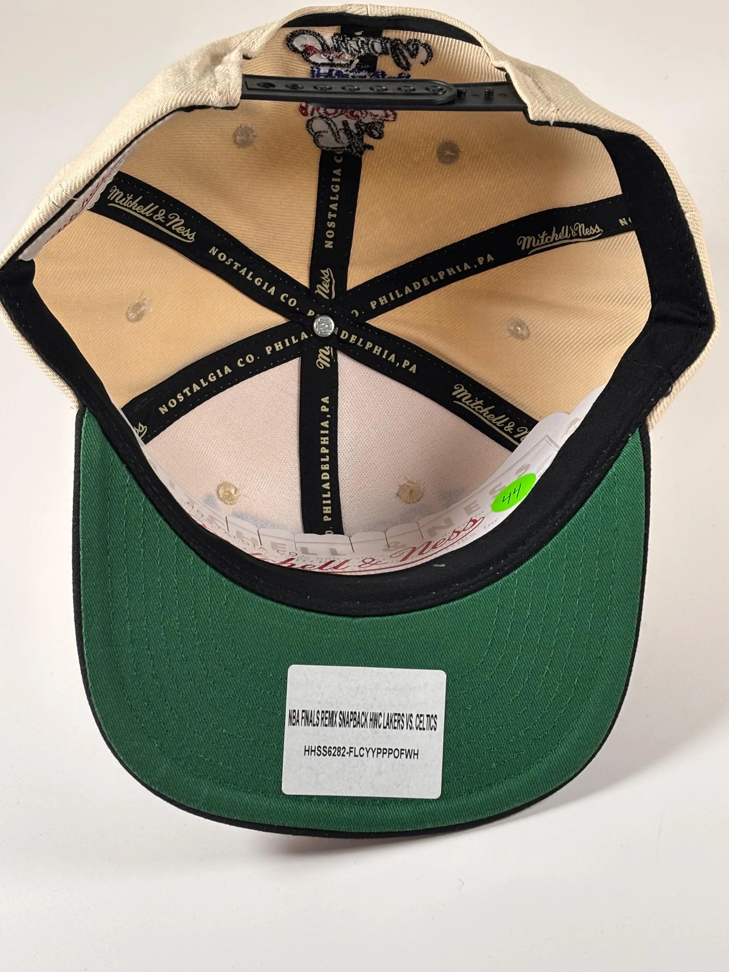 Mitchell & Ness Los Angeles Lakers vs. Boston Celtics 1987 NBA Finals Remix New
