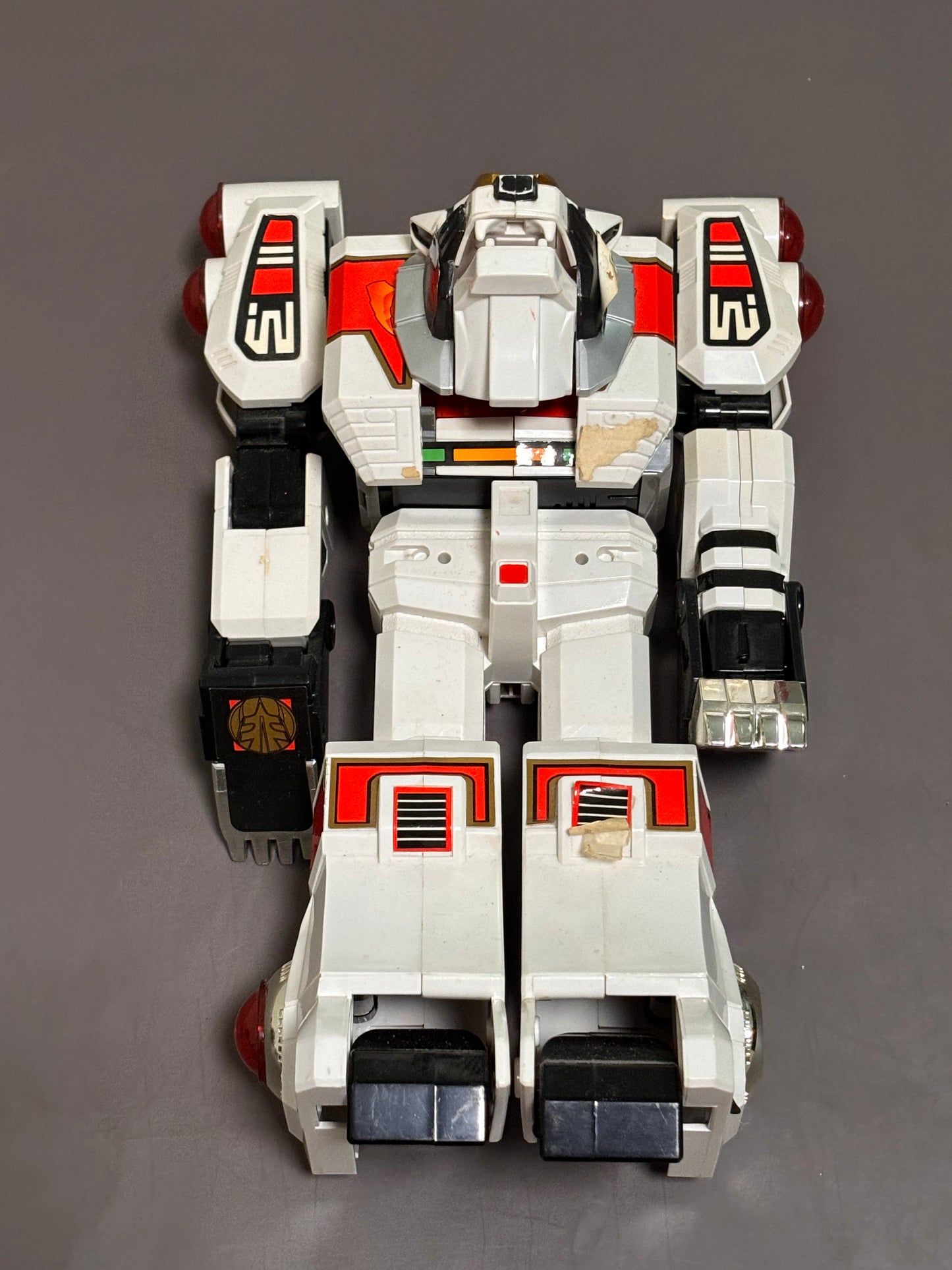 Bandai 1994 Mighty Morphin Power Rangers White Tigerzord Action Figure