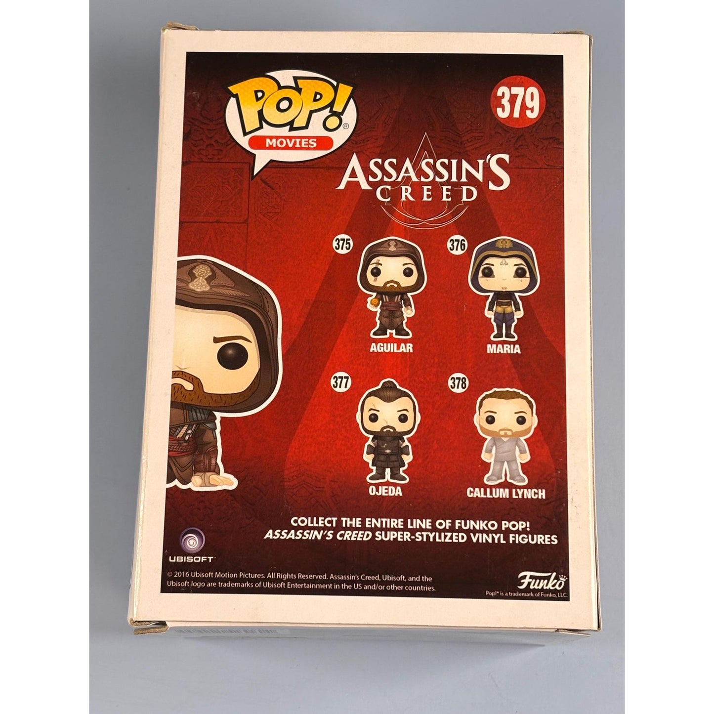 Funko Pop Assassins Creed Aguilar Crouching 379 Loot Crate Exclusive Figure 2016